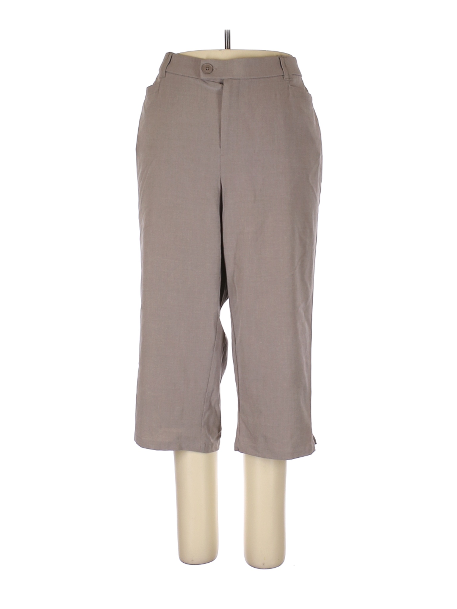 Cj Banks Women Brown Dress Pants 22 Plus | eBay