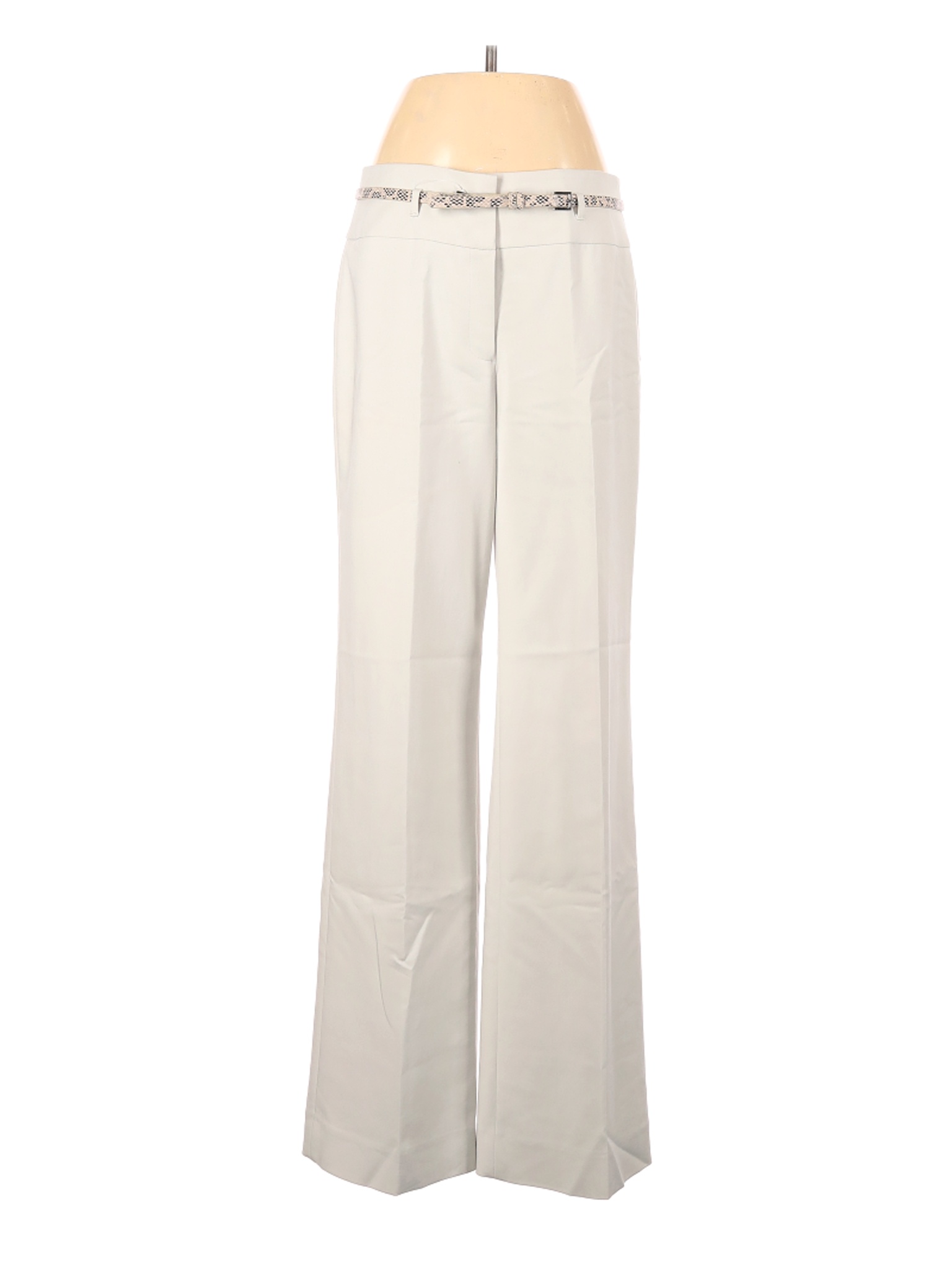 Antonio Melani Women Ivory Dress Pants 8 | eBay
