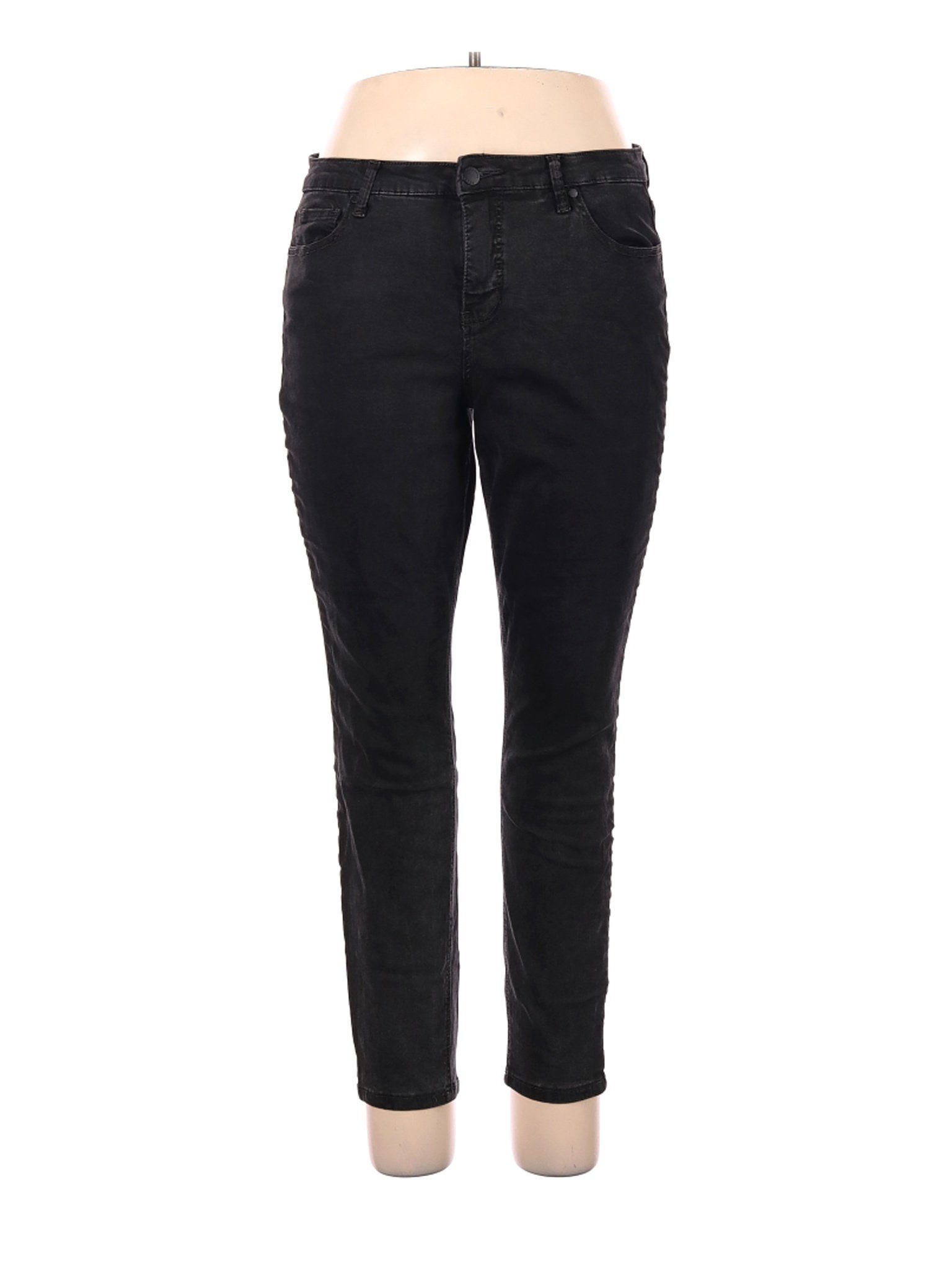 Ruff Hewn Women Black Jeans 16 | eBay