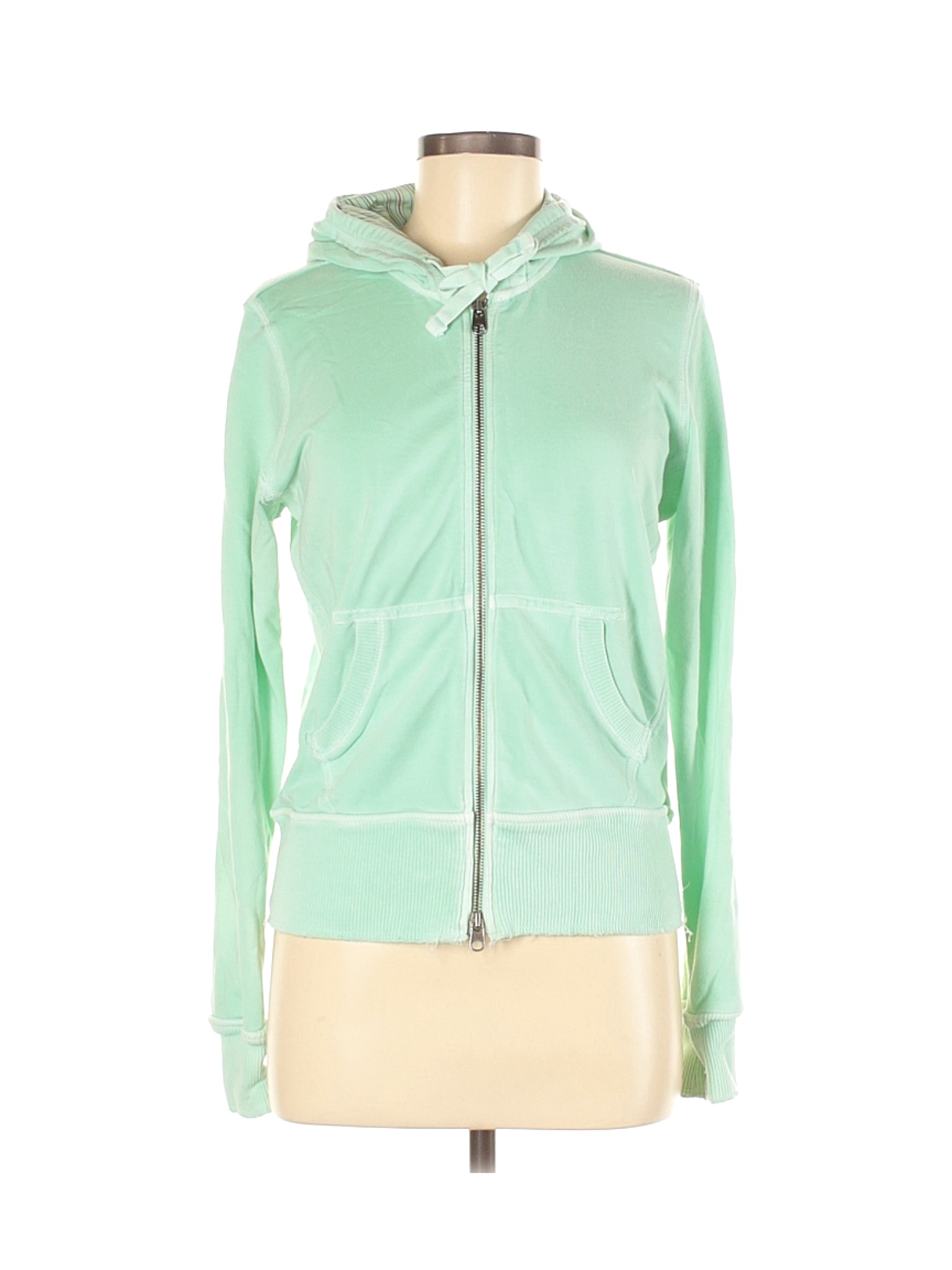 Gap Women Green Zip Up Hoodie M Ebay