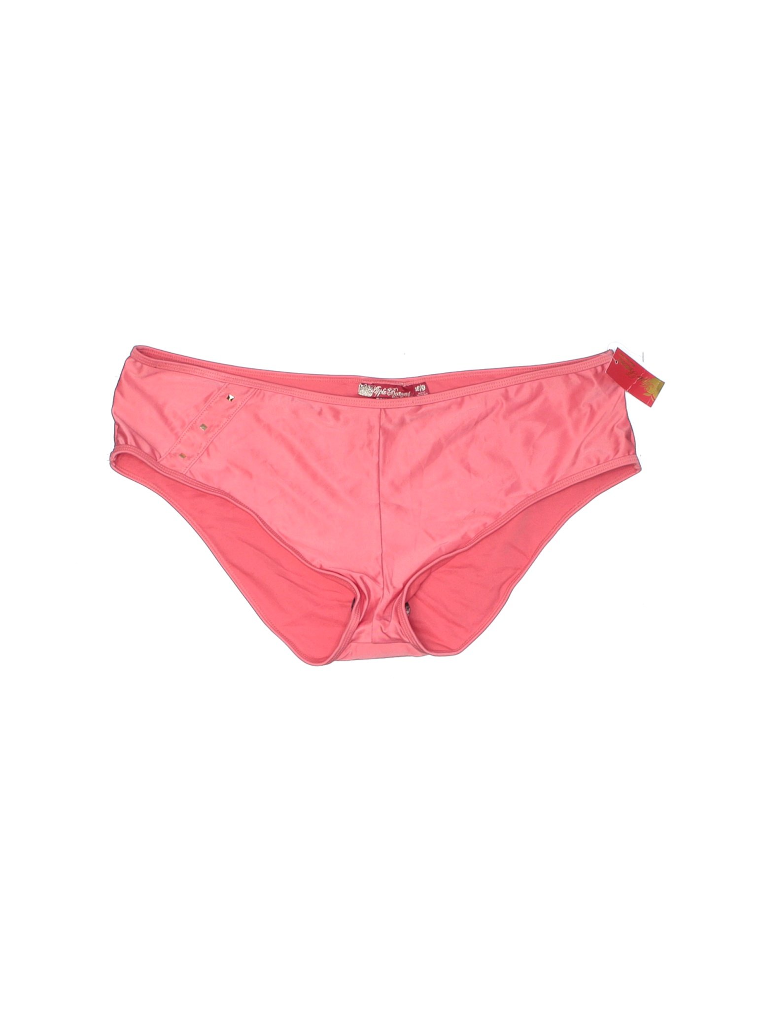 Apple Bottoms Women Pink Swimsuit Bottoms L | eBay