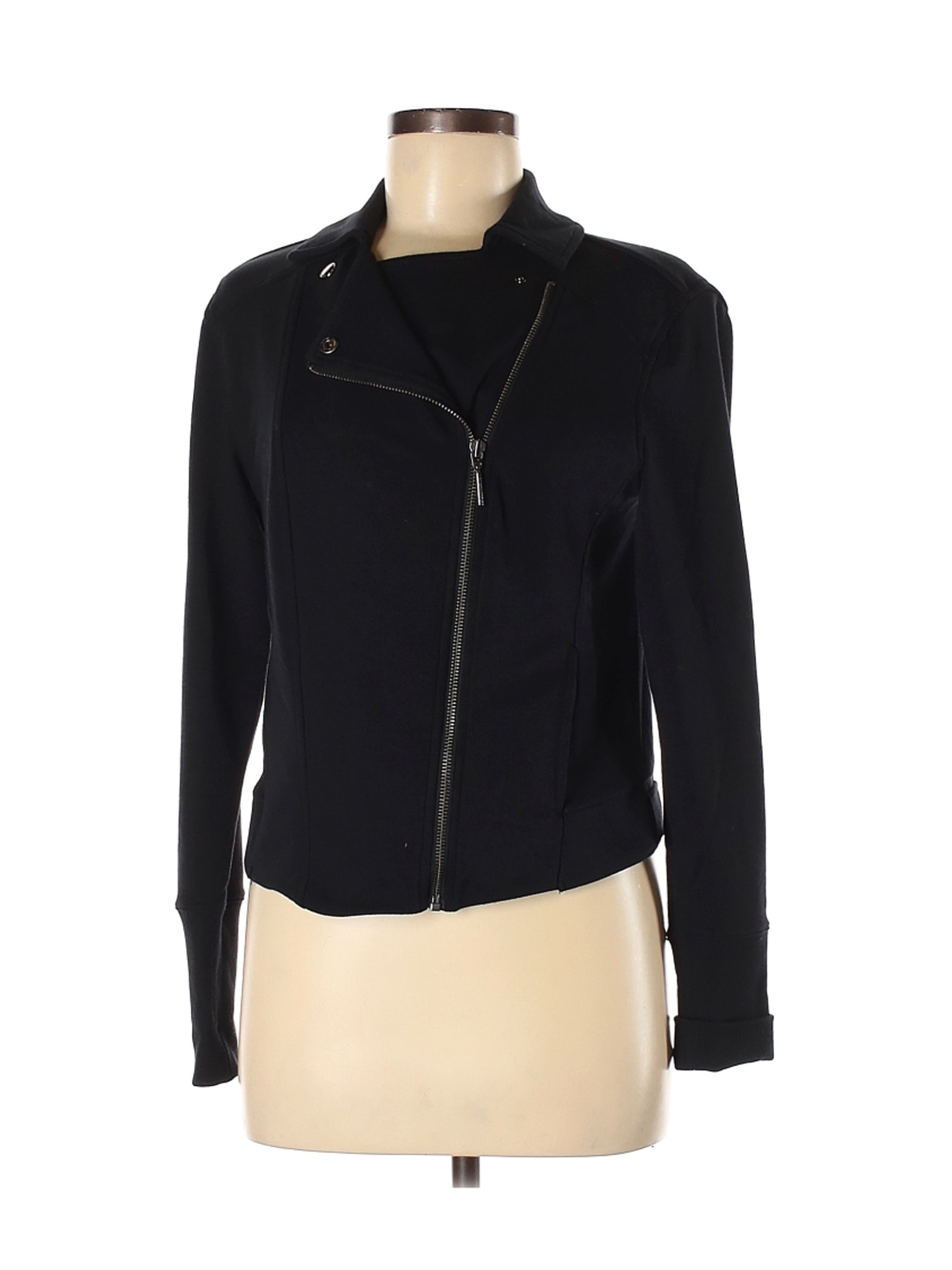 H By Halston Women Black Jacket 8 | eBay