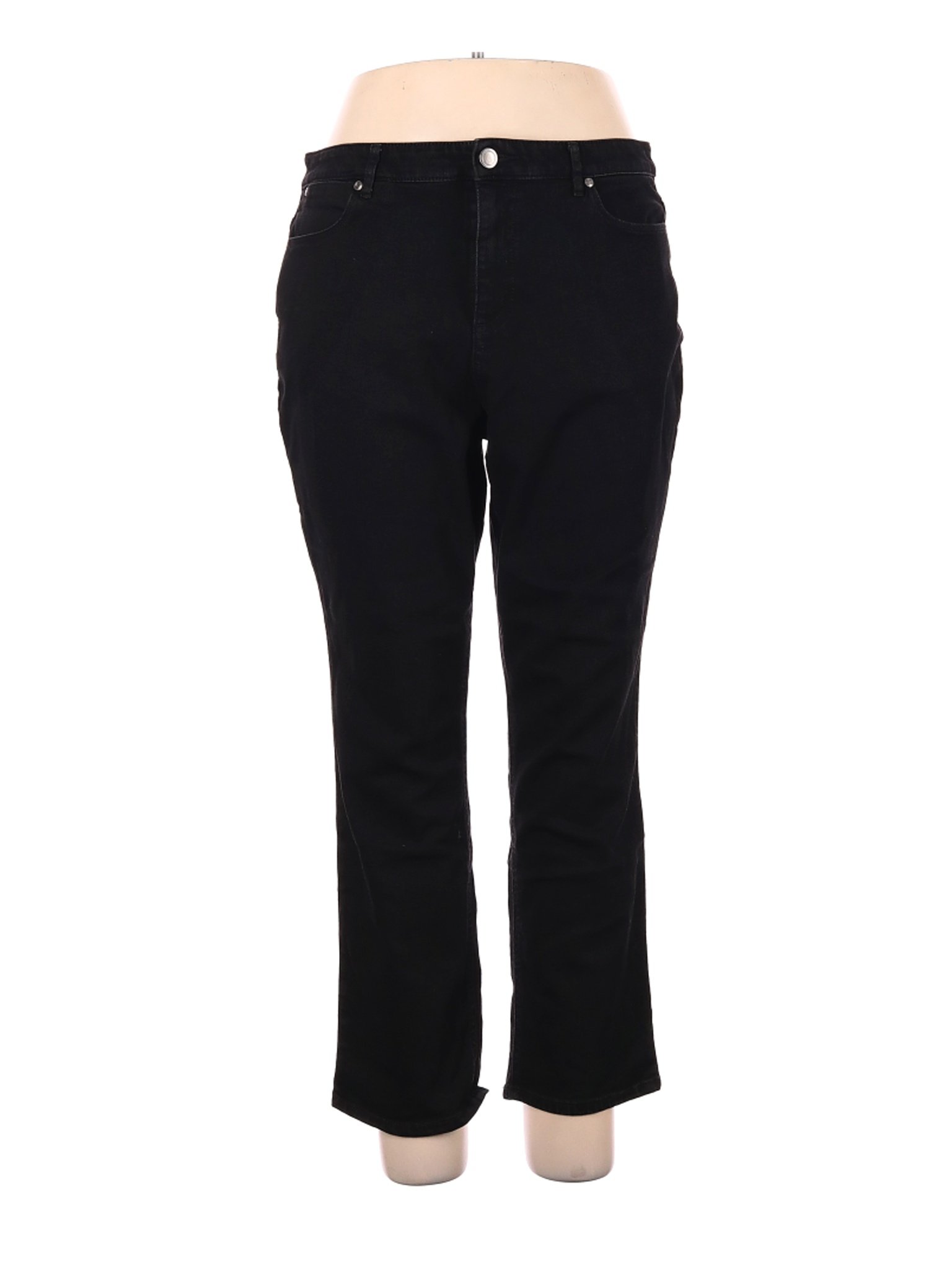 Christopher & Banks Women Black Jeans 16 Petites | eBay