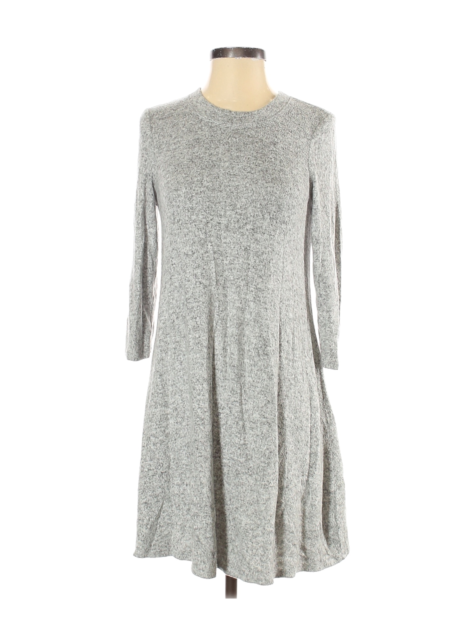 Fortune + Ivy Solid Gray Casual Dress Size S - 72% off | thredUP