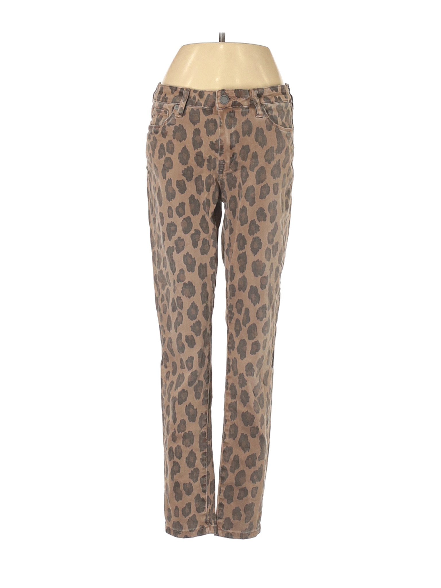 brown jeggings womens