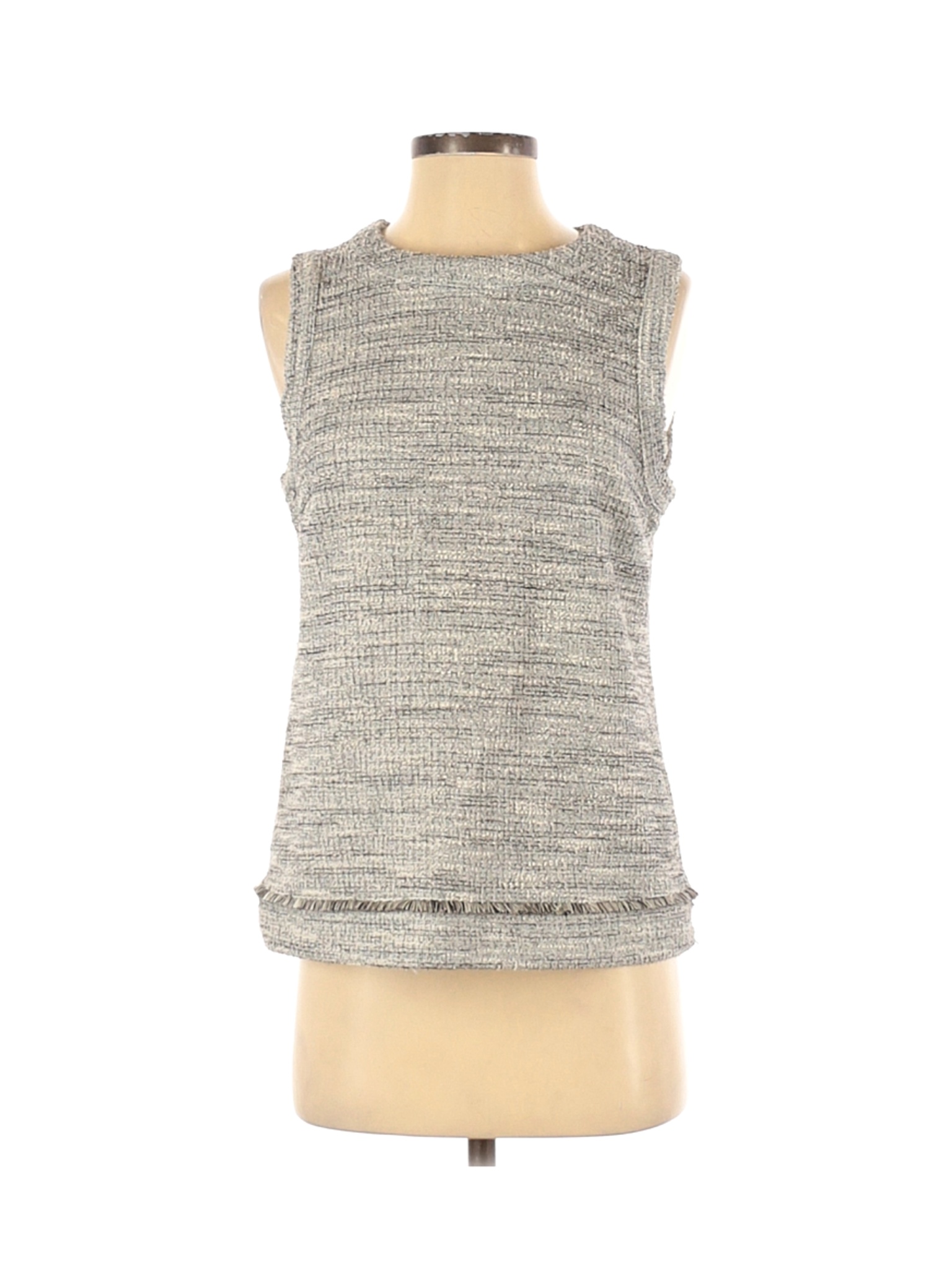 Banana Republic Women Gray Sleeveless Top S | eBay