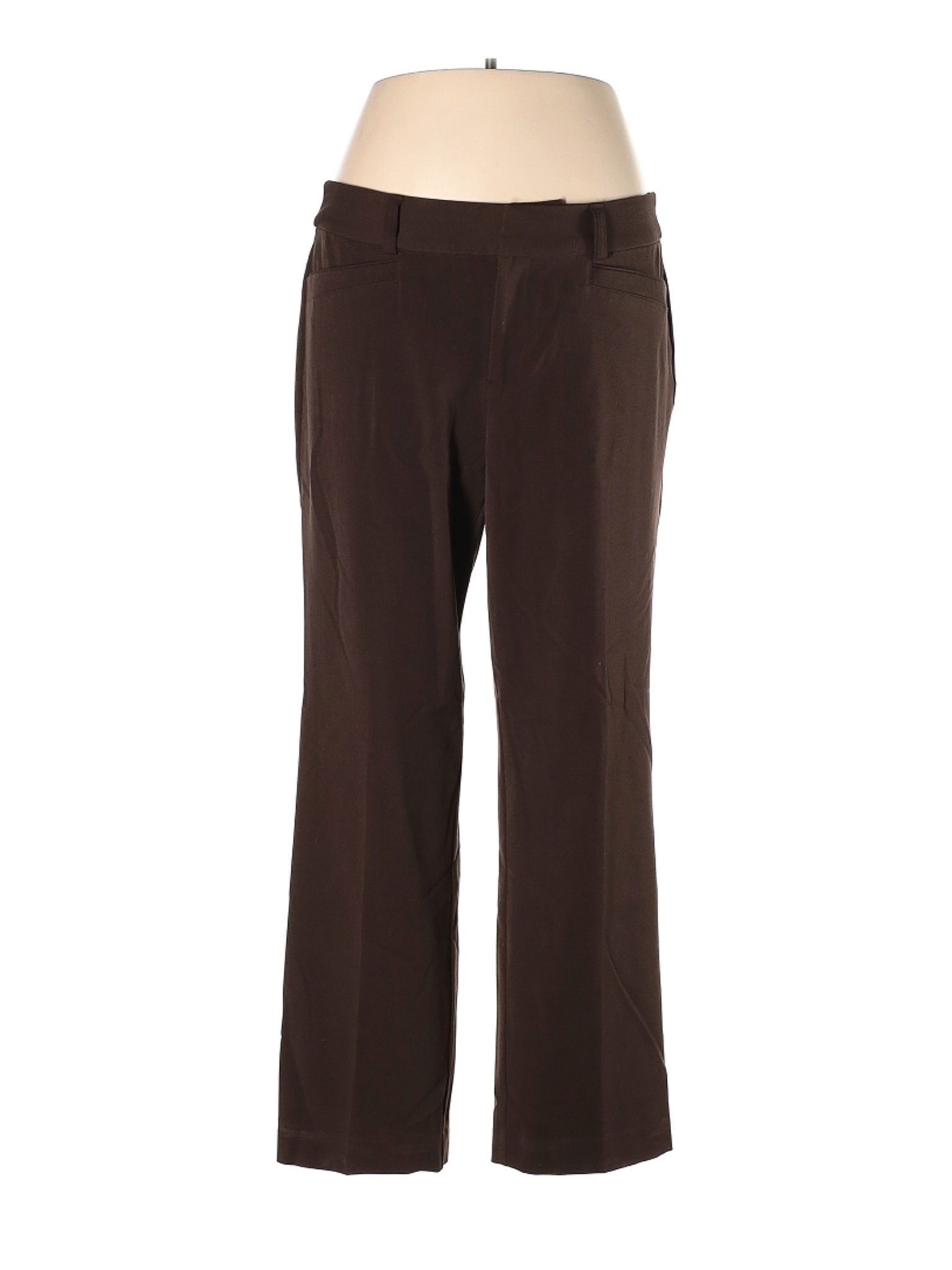 Christopher & Banks Women Brown Dress Pants 16 | eBay
