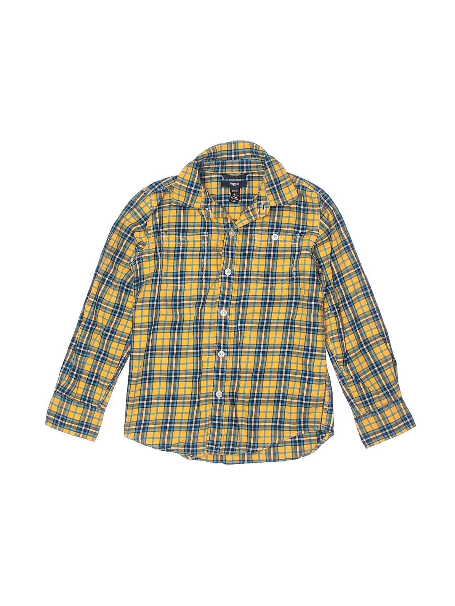 infant yellow long sleeve shirt