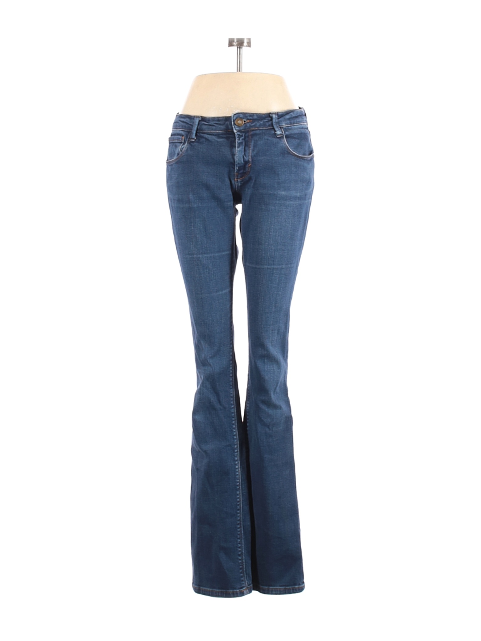 Zara Women Blue Jeans 6 | eBay