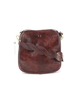 Anthropologie Leather Crossbody Bag