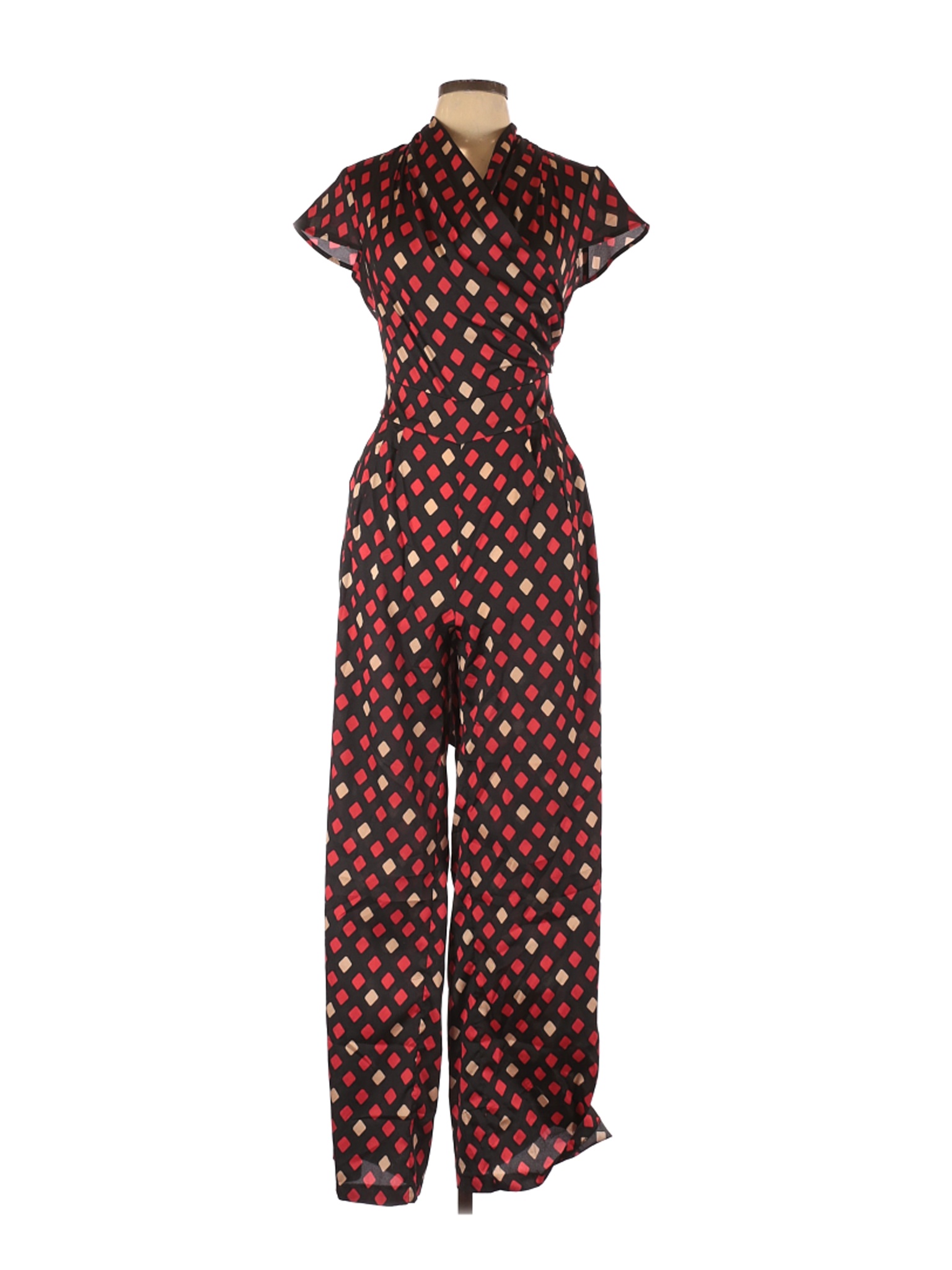 venus polka dot jumpsuit