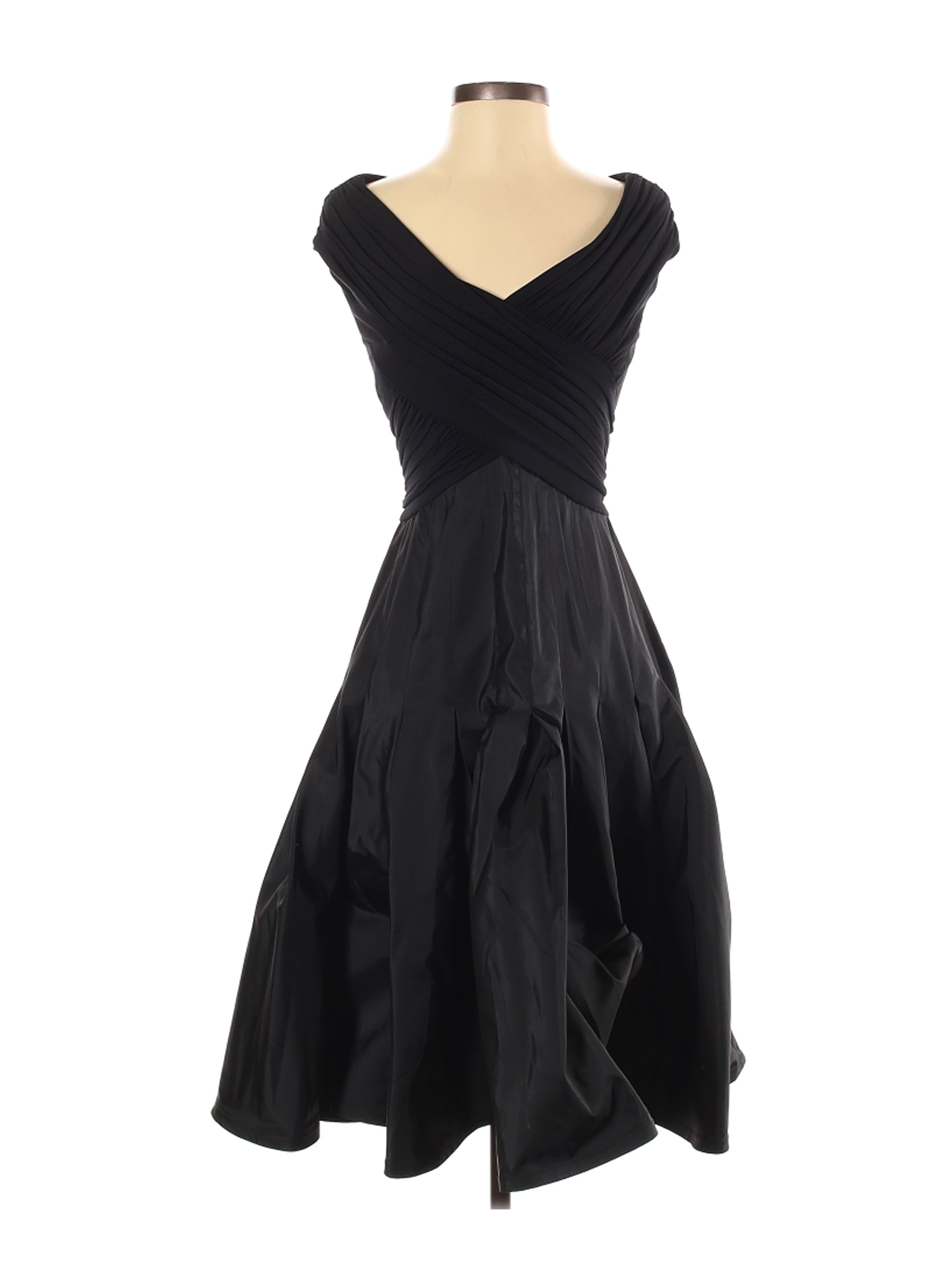 Tadashi Women Black Cocktail Dress 4 | eBay