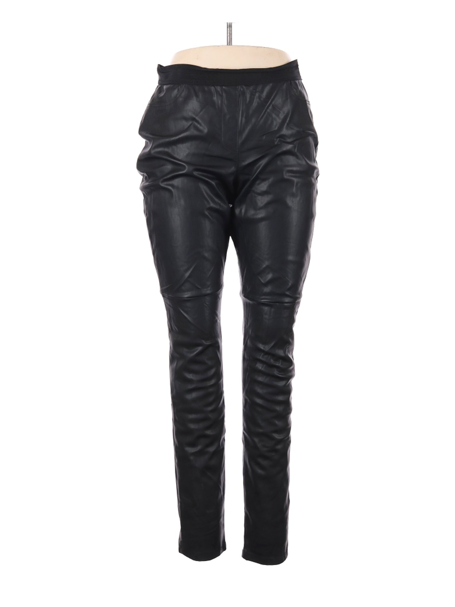womens tall faux leather pants