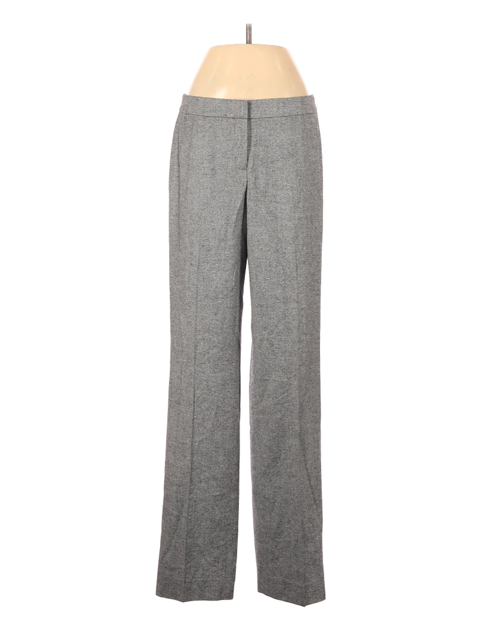 NWT Lafayette 148 New York Women Gray Silk Pants 4 | eBay