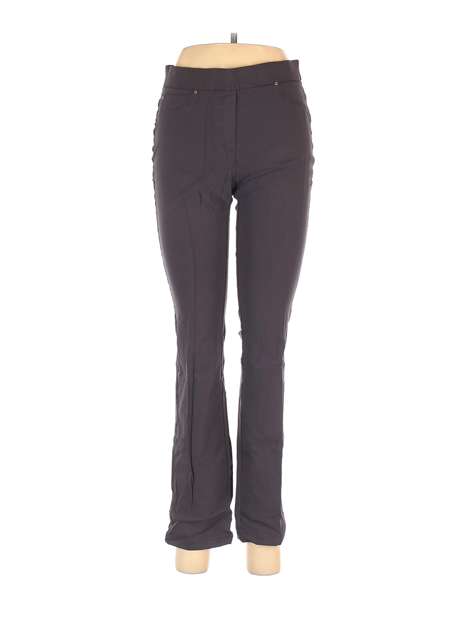 Rafaella Women Gray Casual Pants 6 | eBay