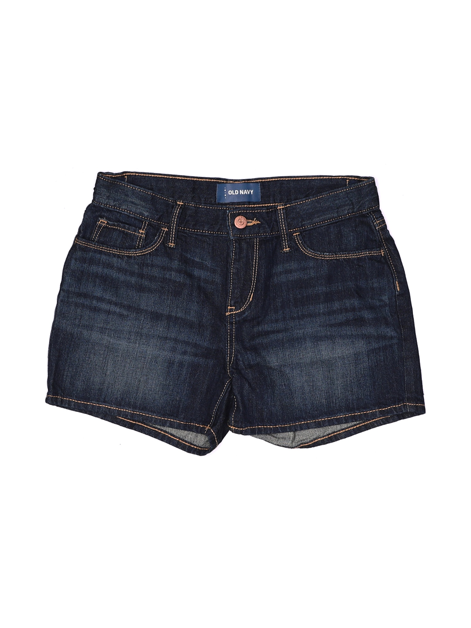 girls blue denim shorts