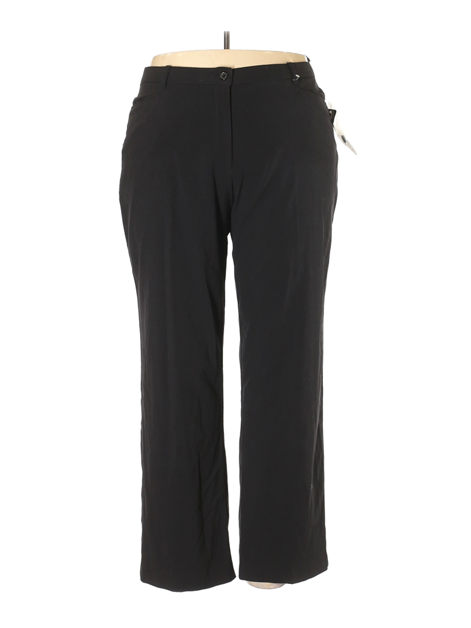 NWT George Women Black Dress Pants 20 Plus | eBay