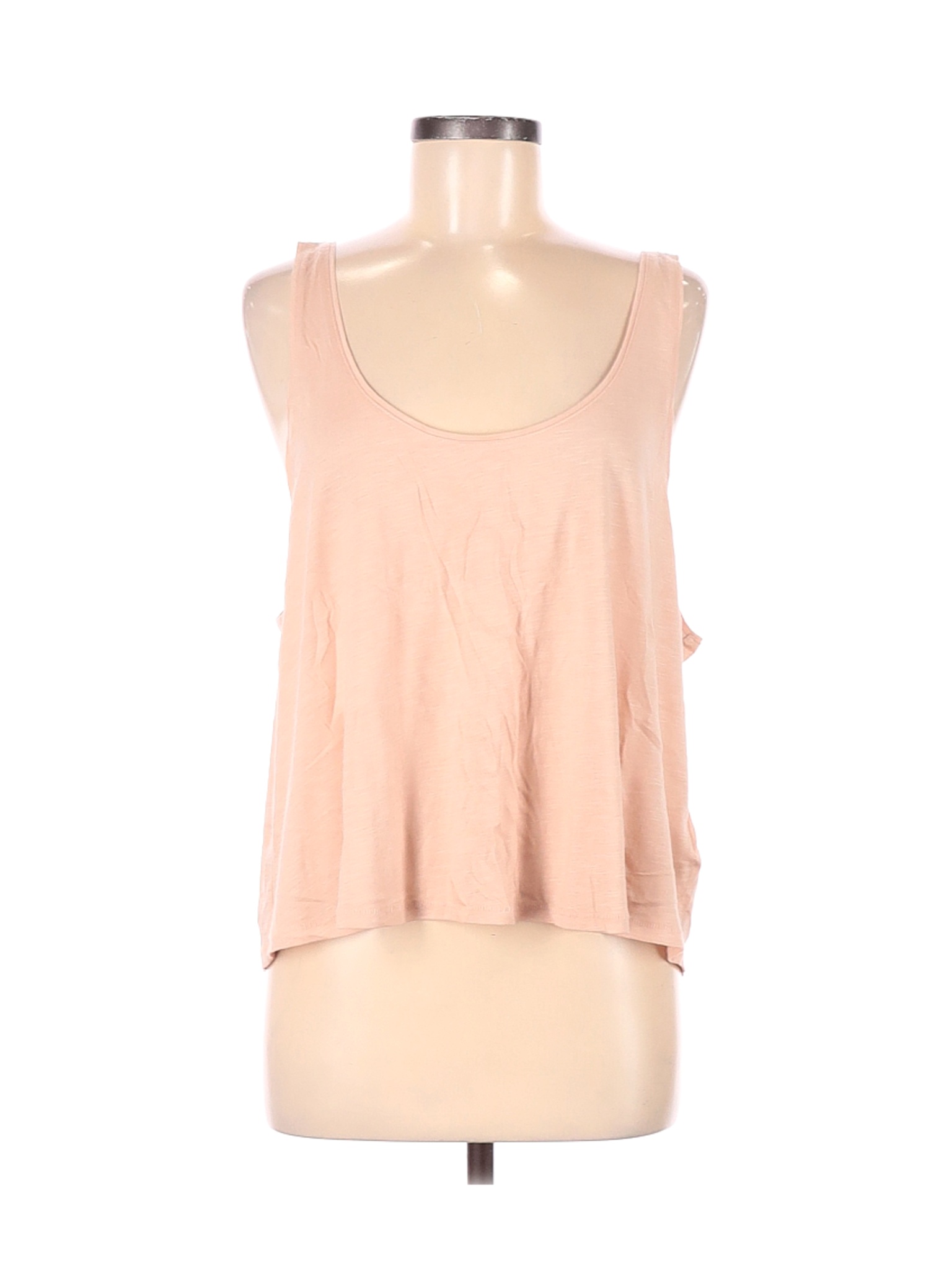 womens pink sleeveless top