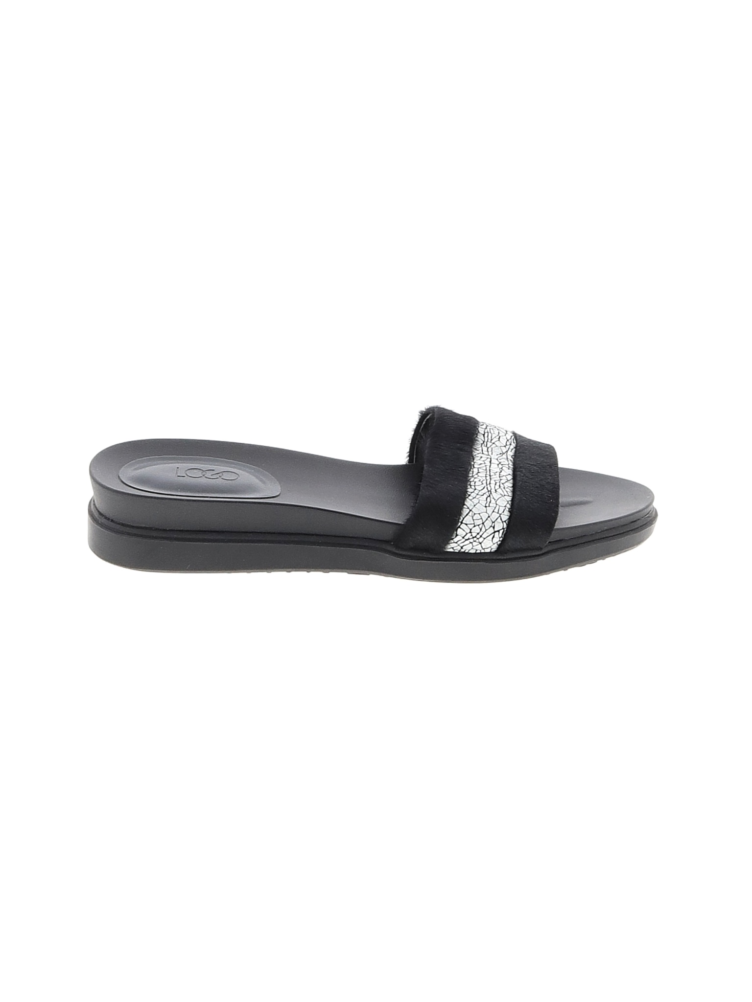 fraylynn logo platform sandals