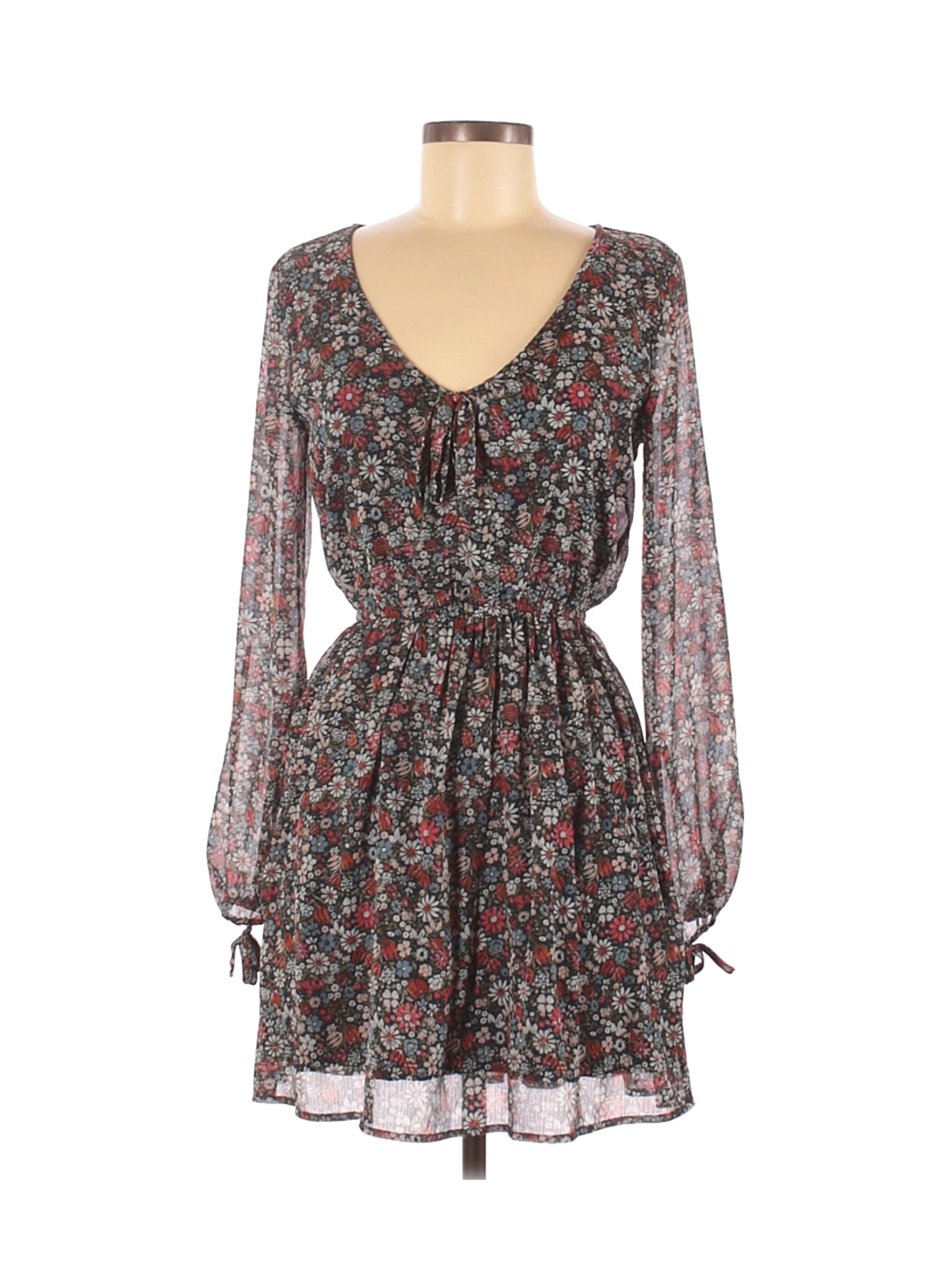 Abercrombie & Fitch Women Green Casual Dress M | eBay