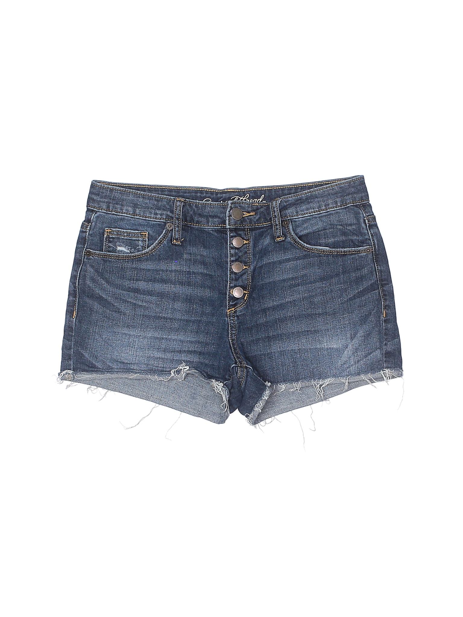 Universal Thread Women Blue Denim Shorts 6 | eBay