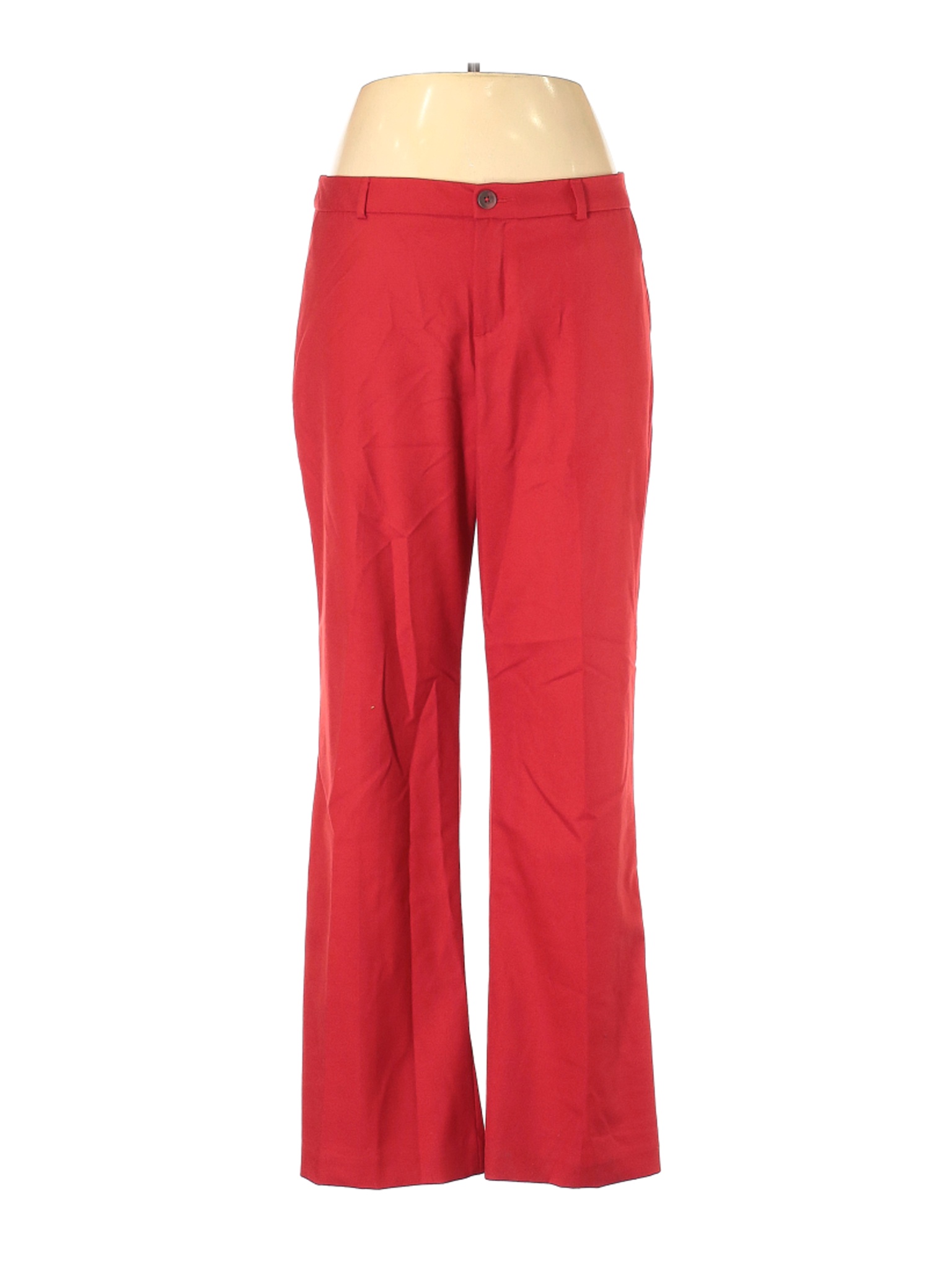 Coldwater Creek Women Red Dress Pants 12 Petites | eBay