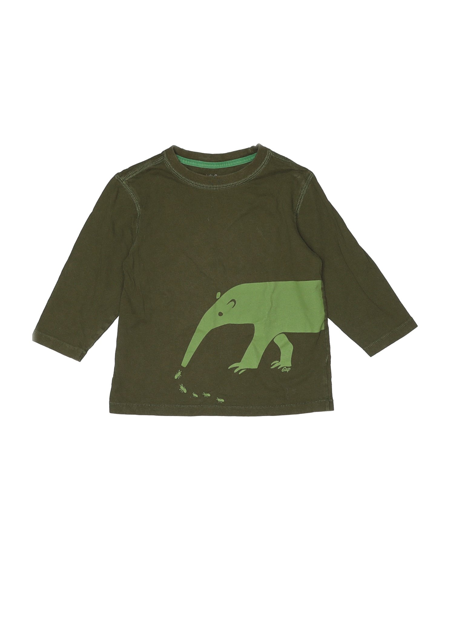 Baby Gap Boys Green Long Sleeve T-Shirt 3T | eBay