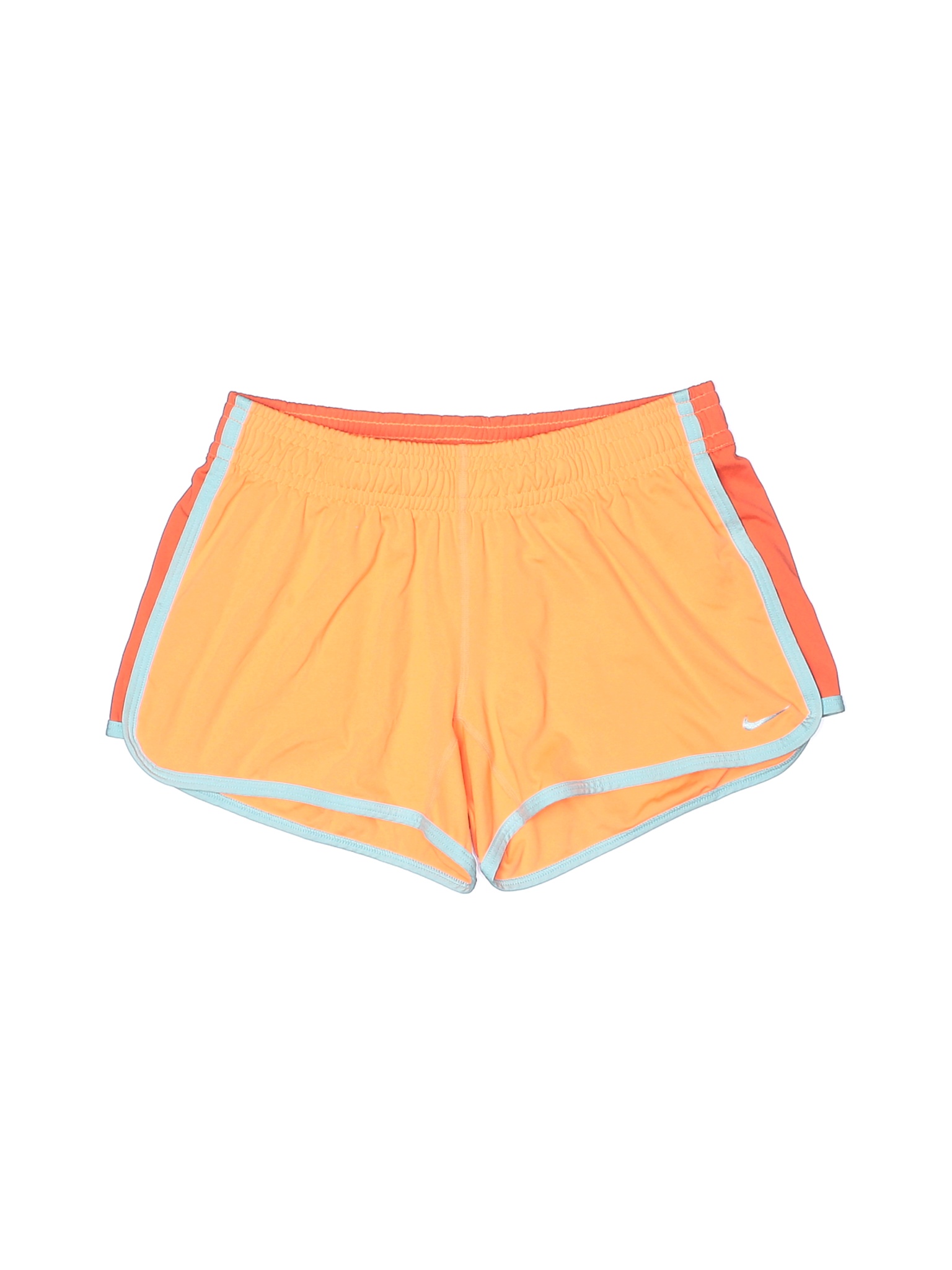 Nike Women Orange Athletic Shorts S | eBay