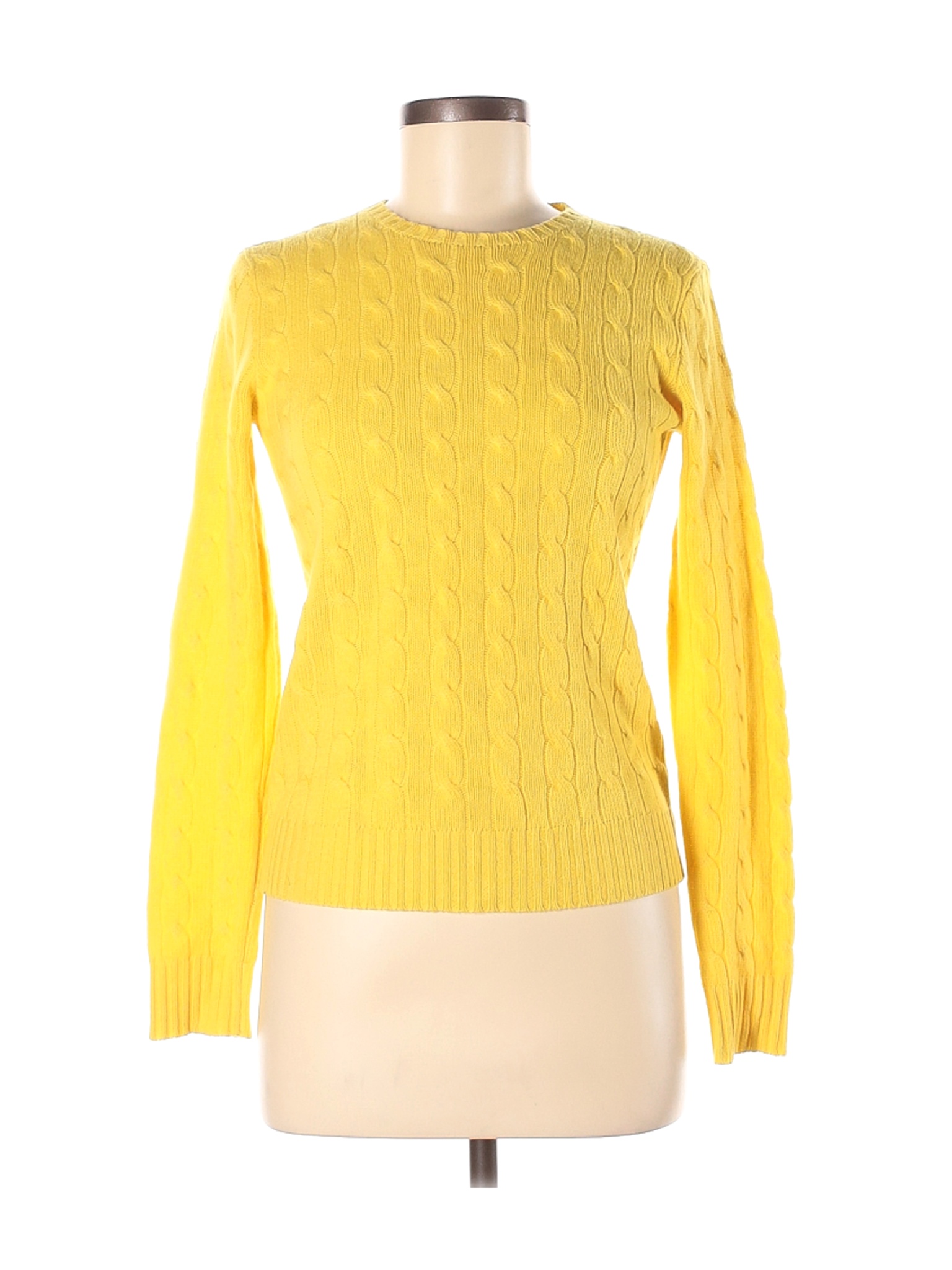 Ralph Lauren Women Yellow Pullover Sweater M | eBay