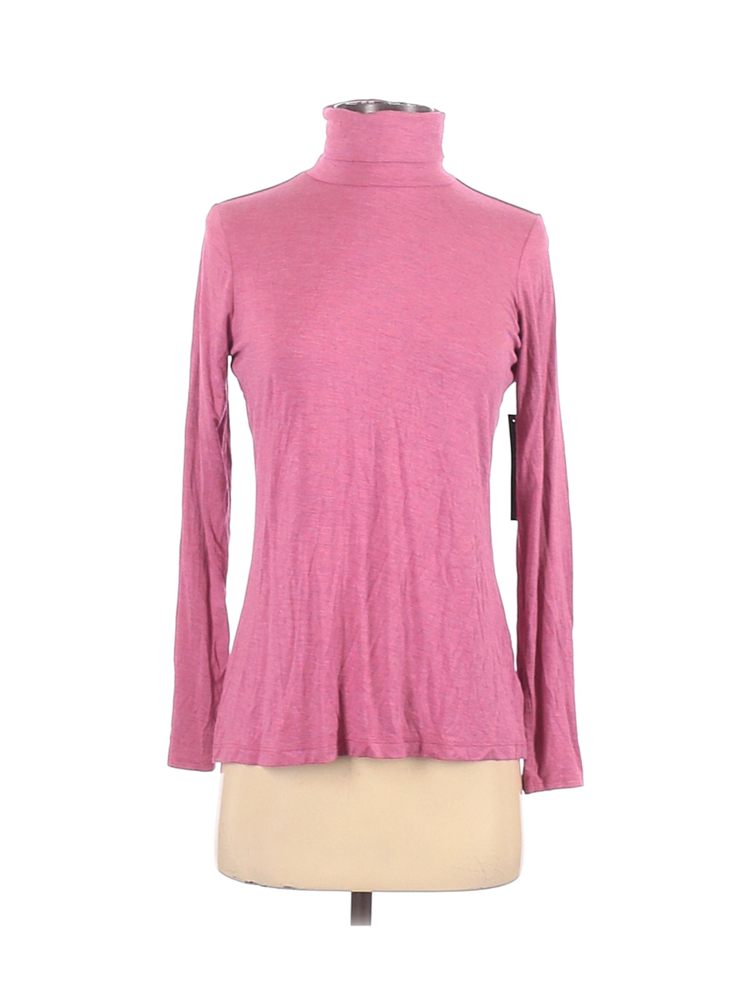 NWT Tahari Women Pink Long Sleeve Turtleneck XS | eBay