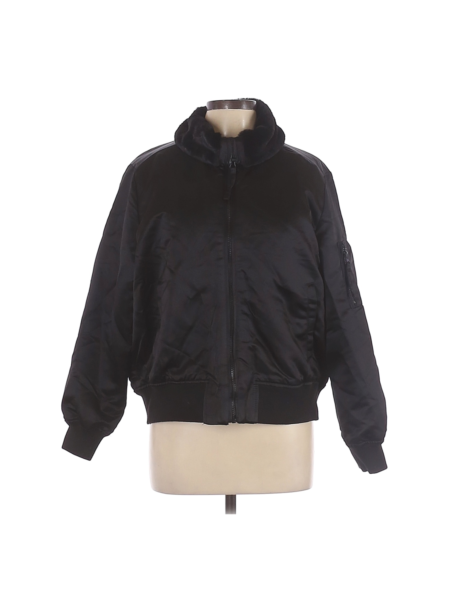 Gap Women Black Coat L | eBay