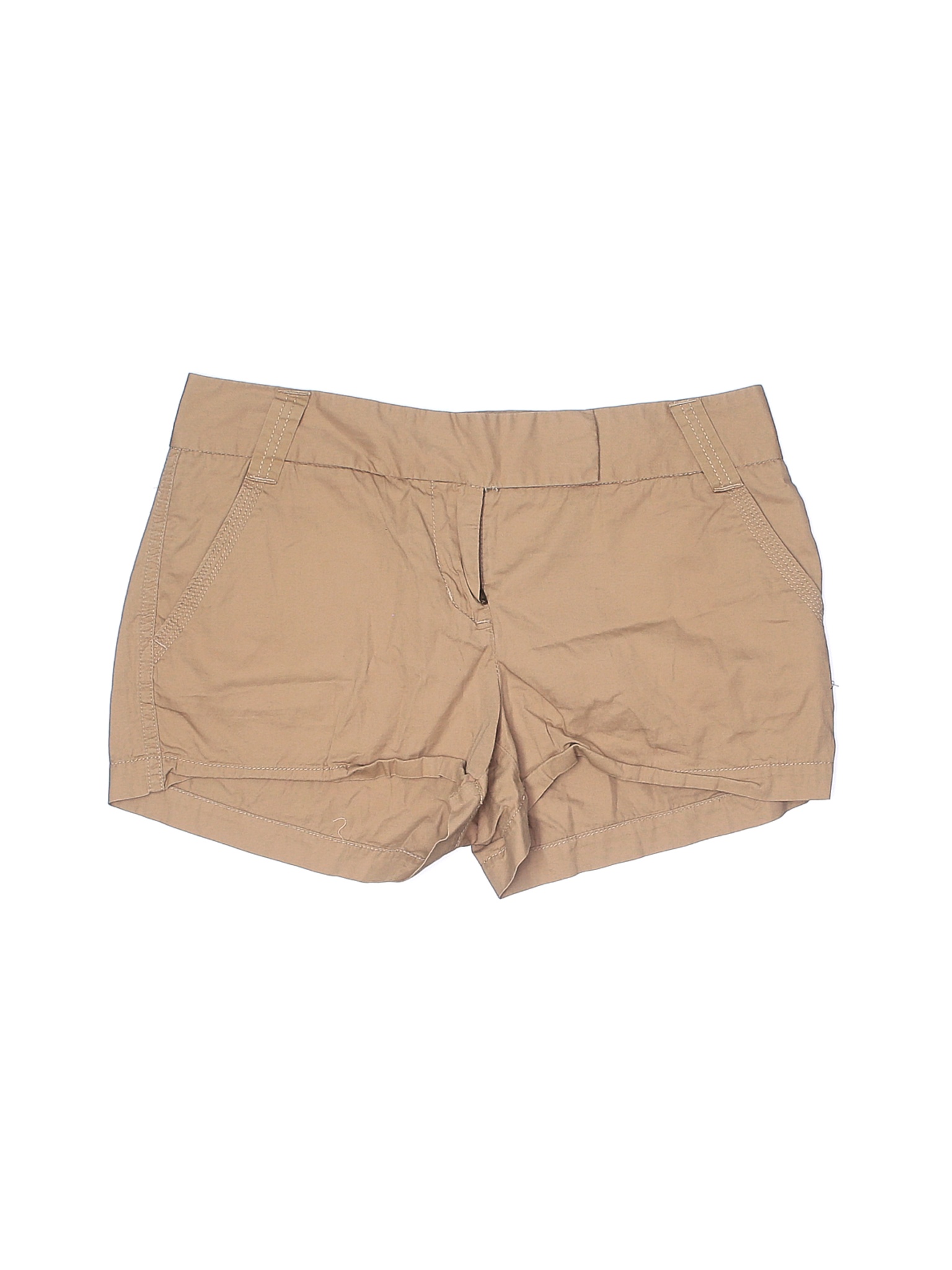 J.Crew Women Brown Khaki Shorts 6 | eBay