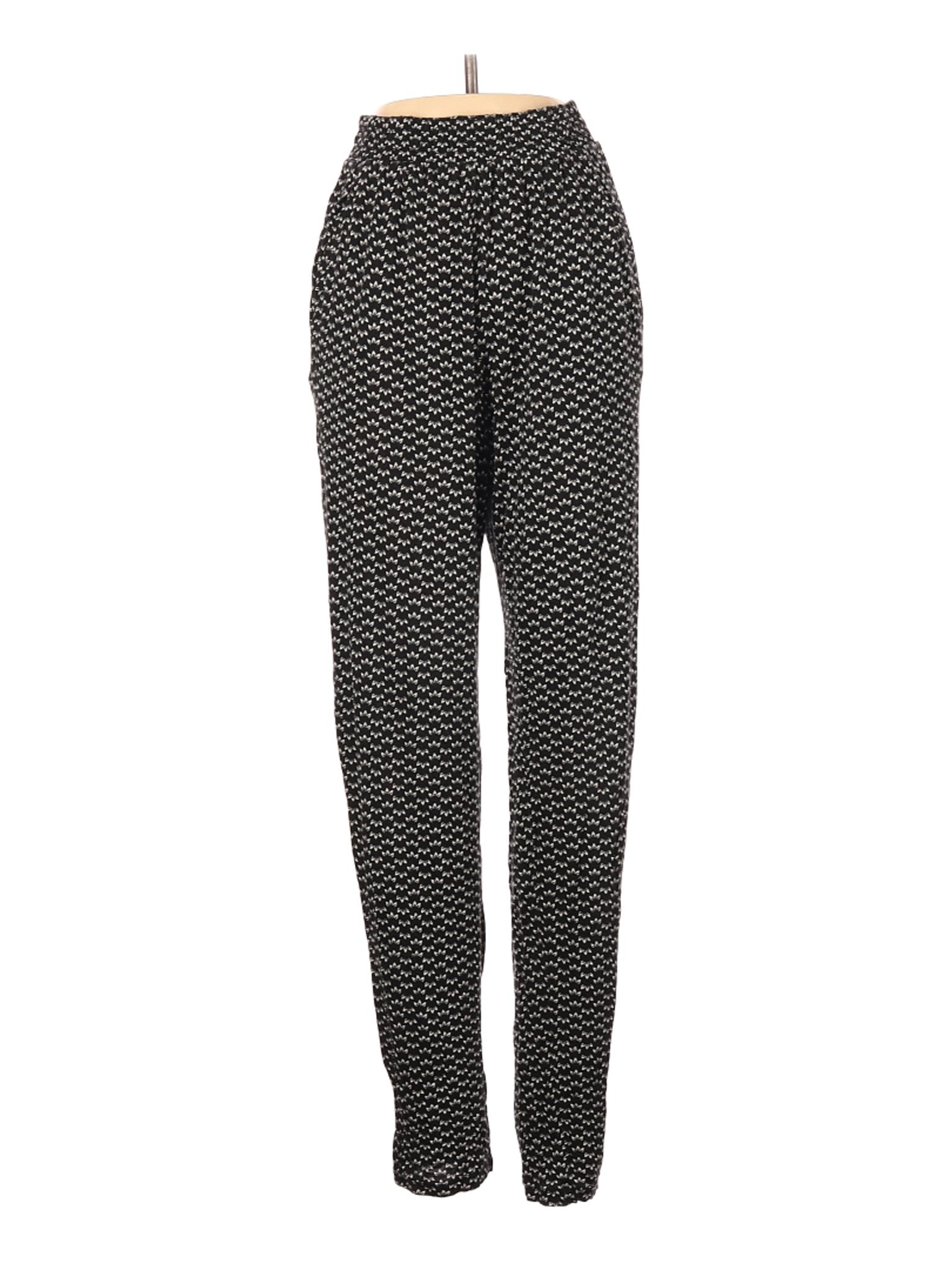 H&M Women Black Casual Pants XS | eBay