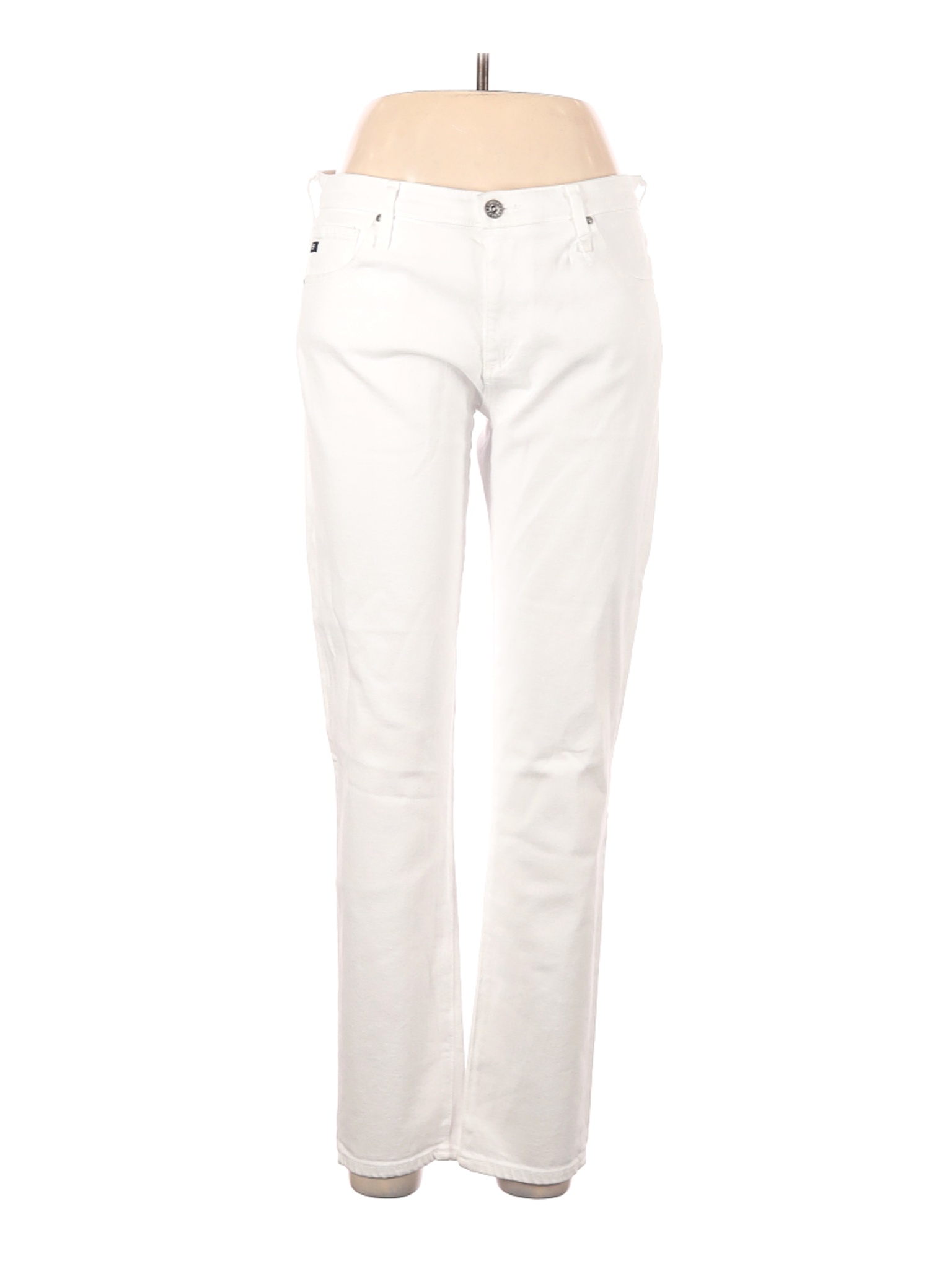 NWT Adriano Goldschmied Women White Jeans 31W | eBay