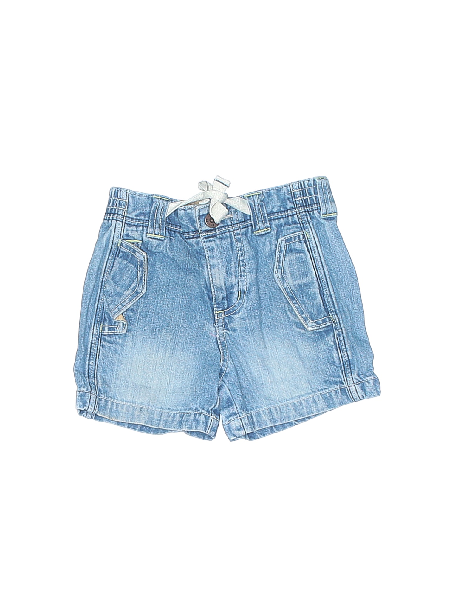 girls blue denim shorts