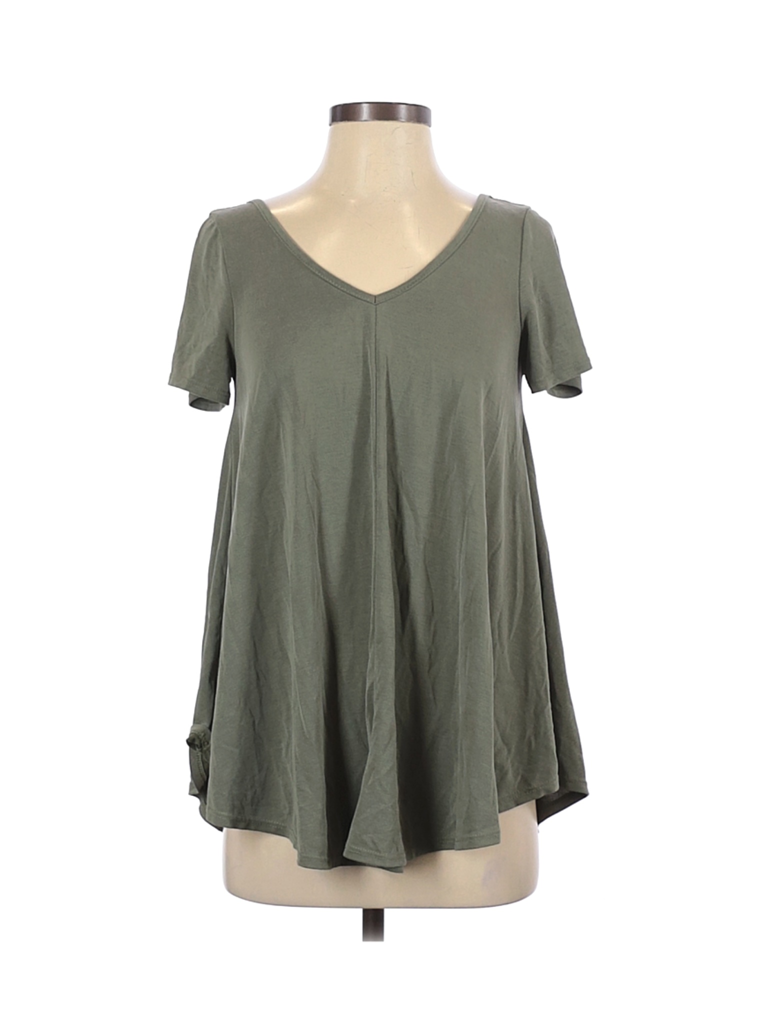 Green Envelope Women Green Short Sleeve T-Shirt XS | eBay