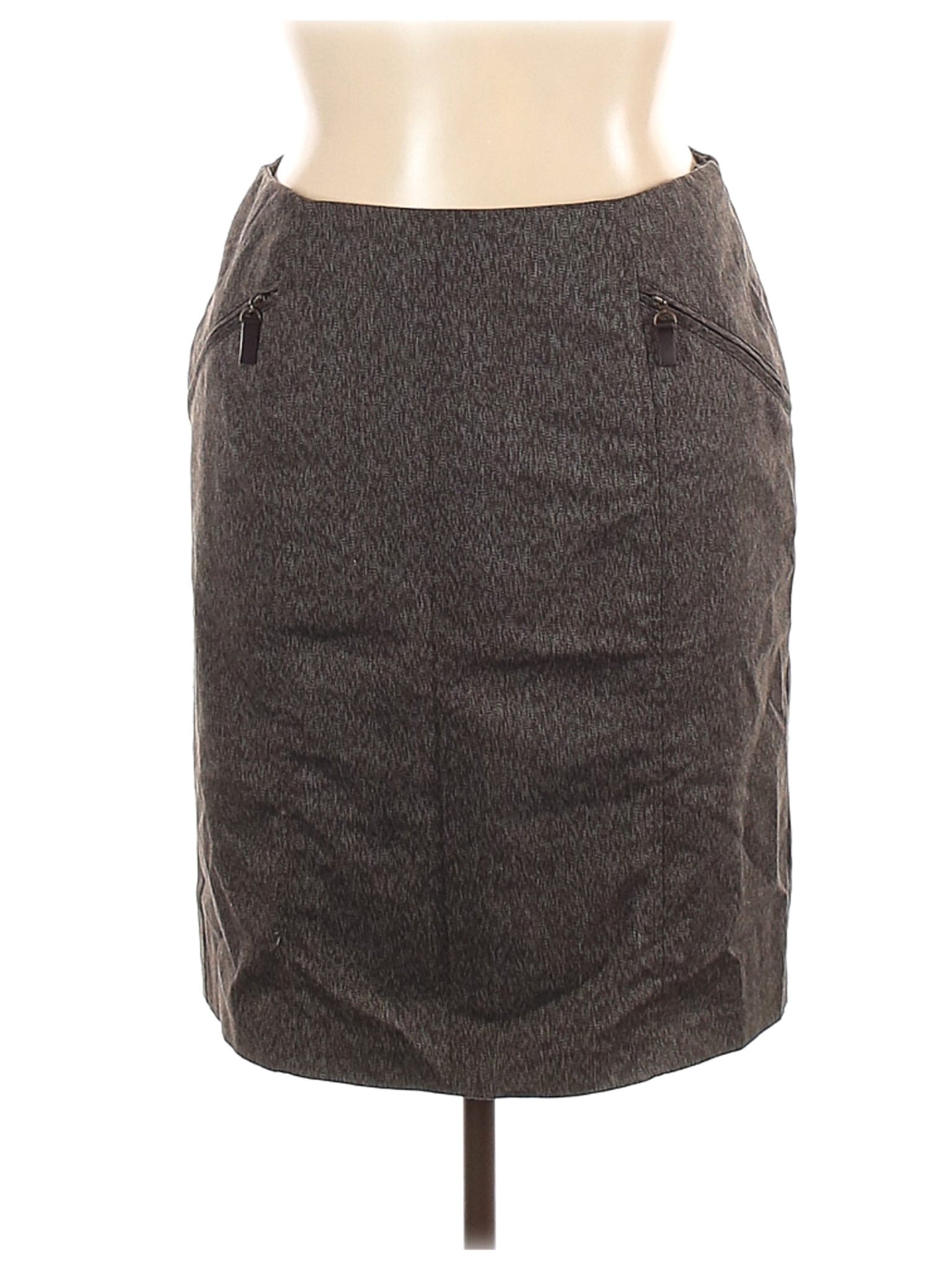 Coldwater Creek Women Brown Casual Skirt 14 | eBay