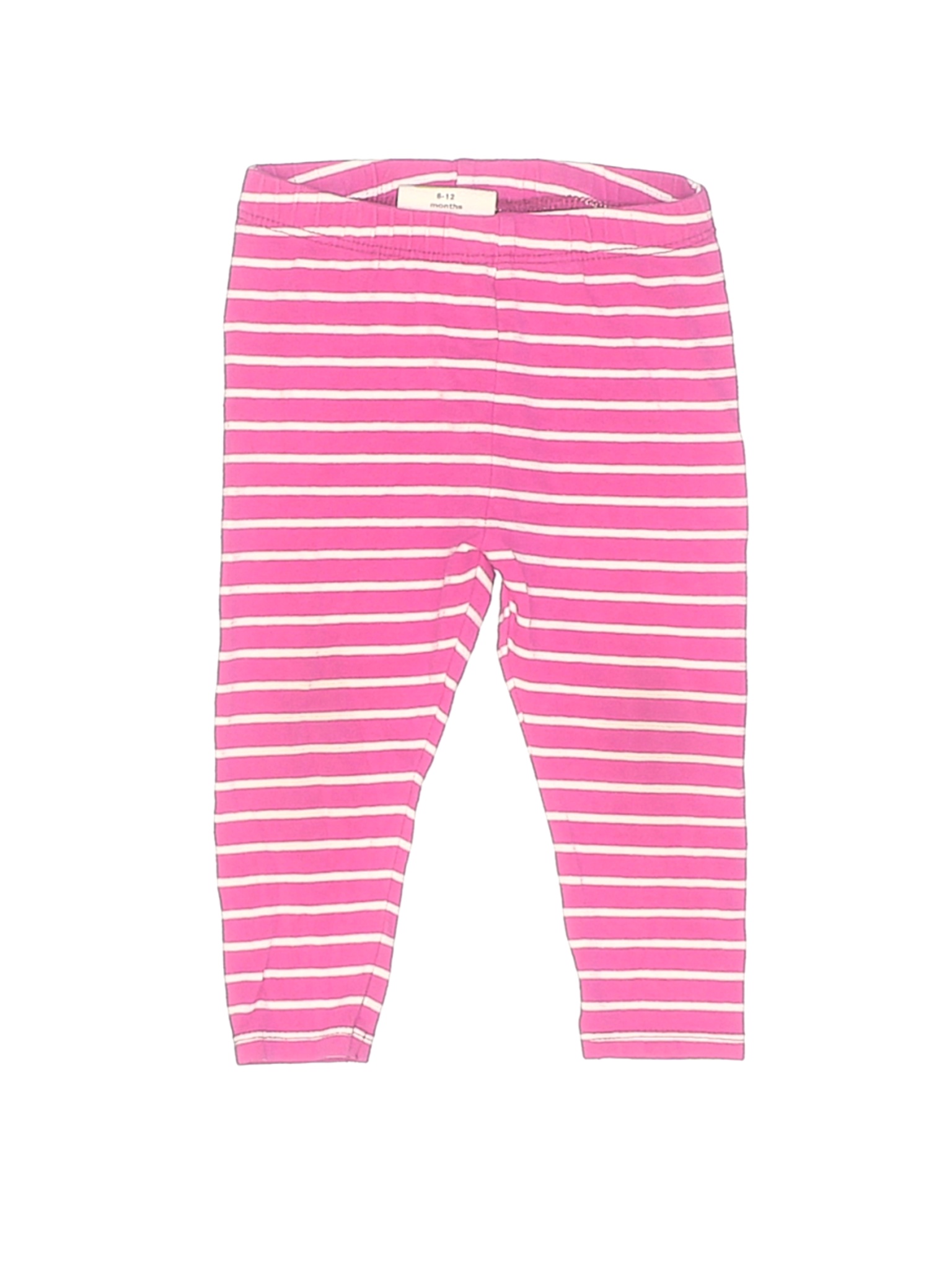 Crazy 8 Stripes Pink Leggings Size 612 mo 63 off thredUP