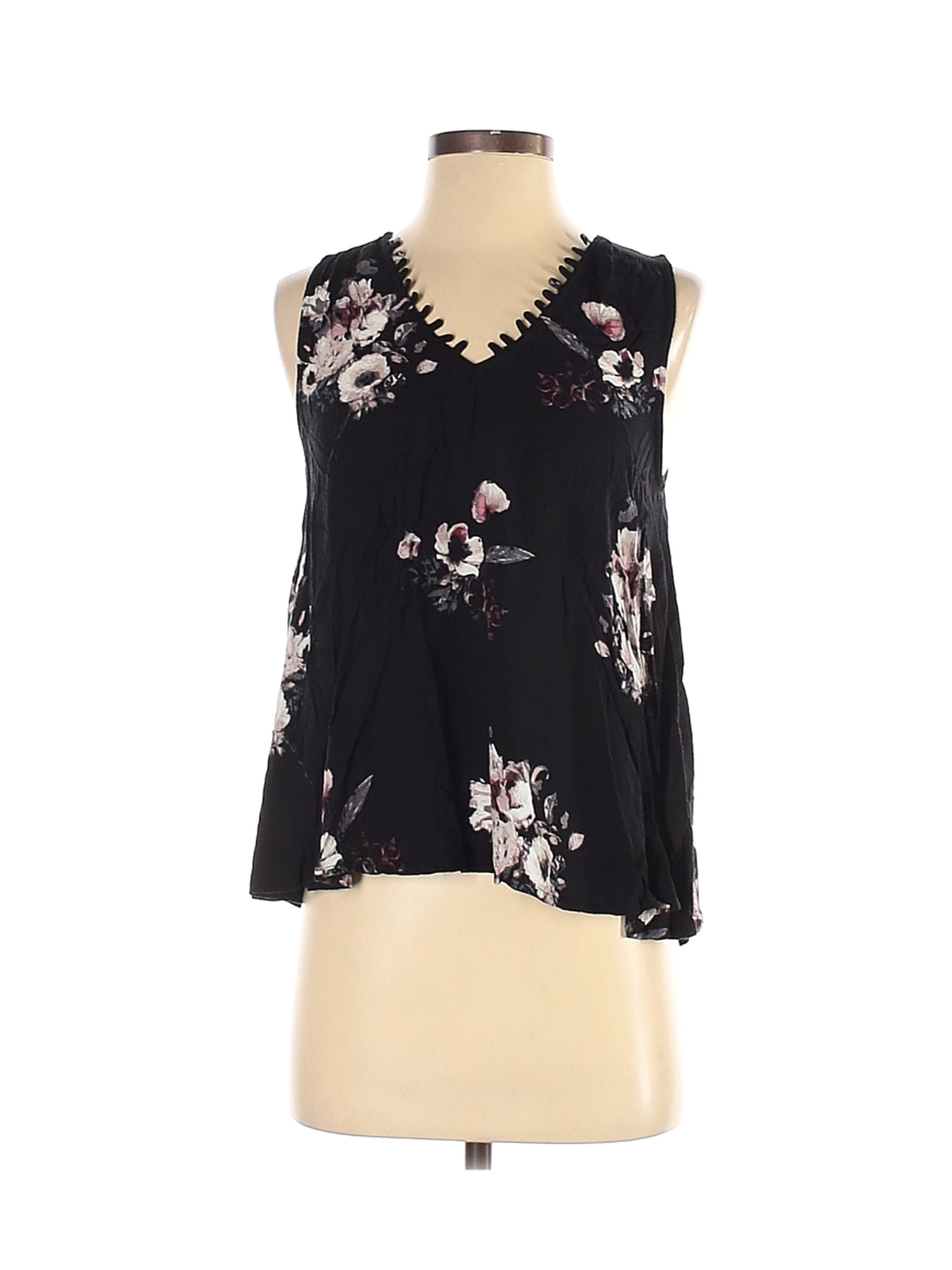 Gentle Fawn Women Black Sleeveless Top S | eBay