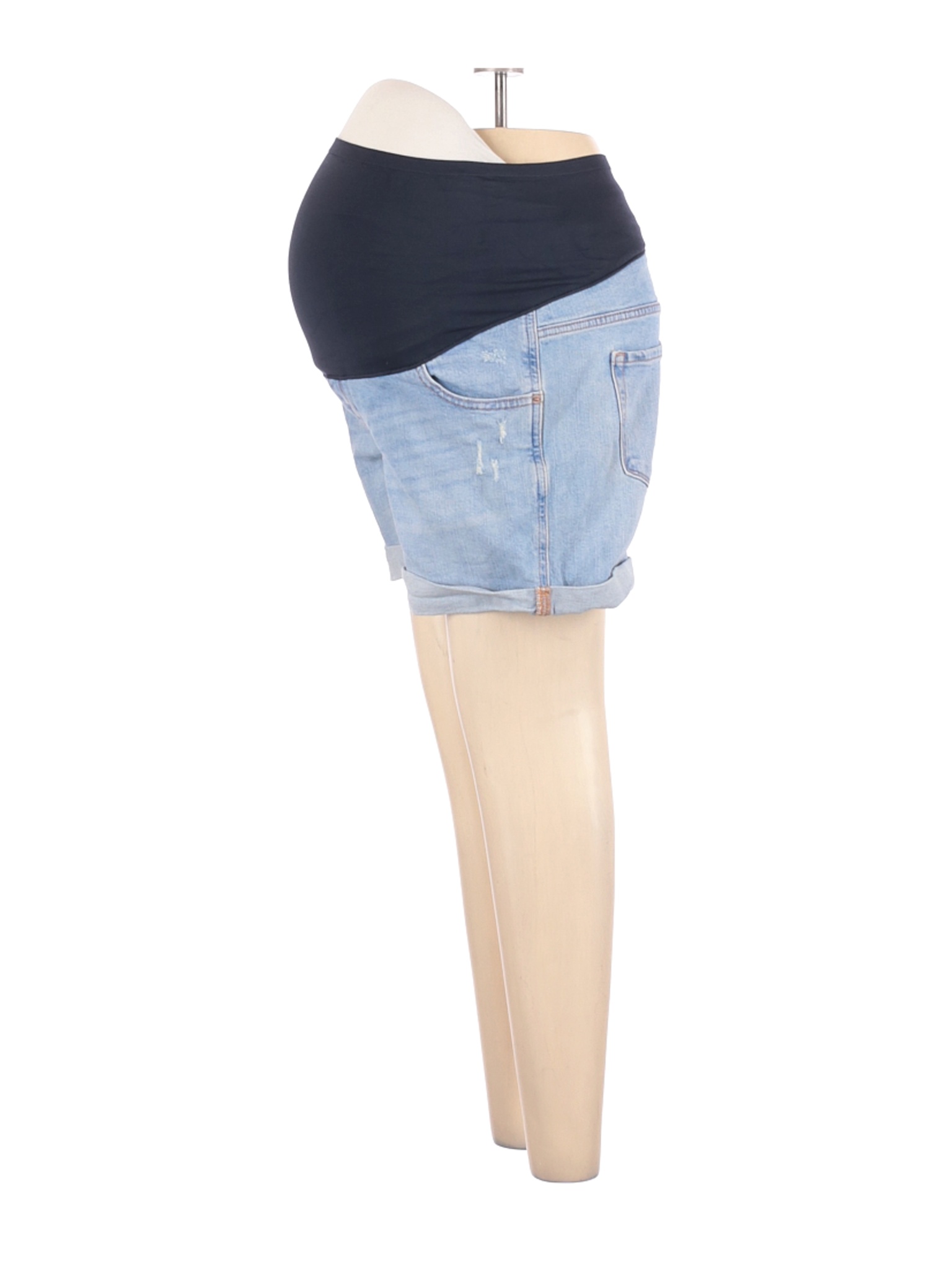 old navy maternity jean shorts