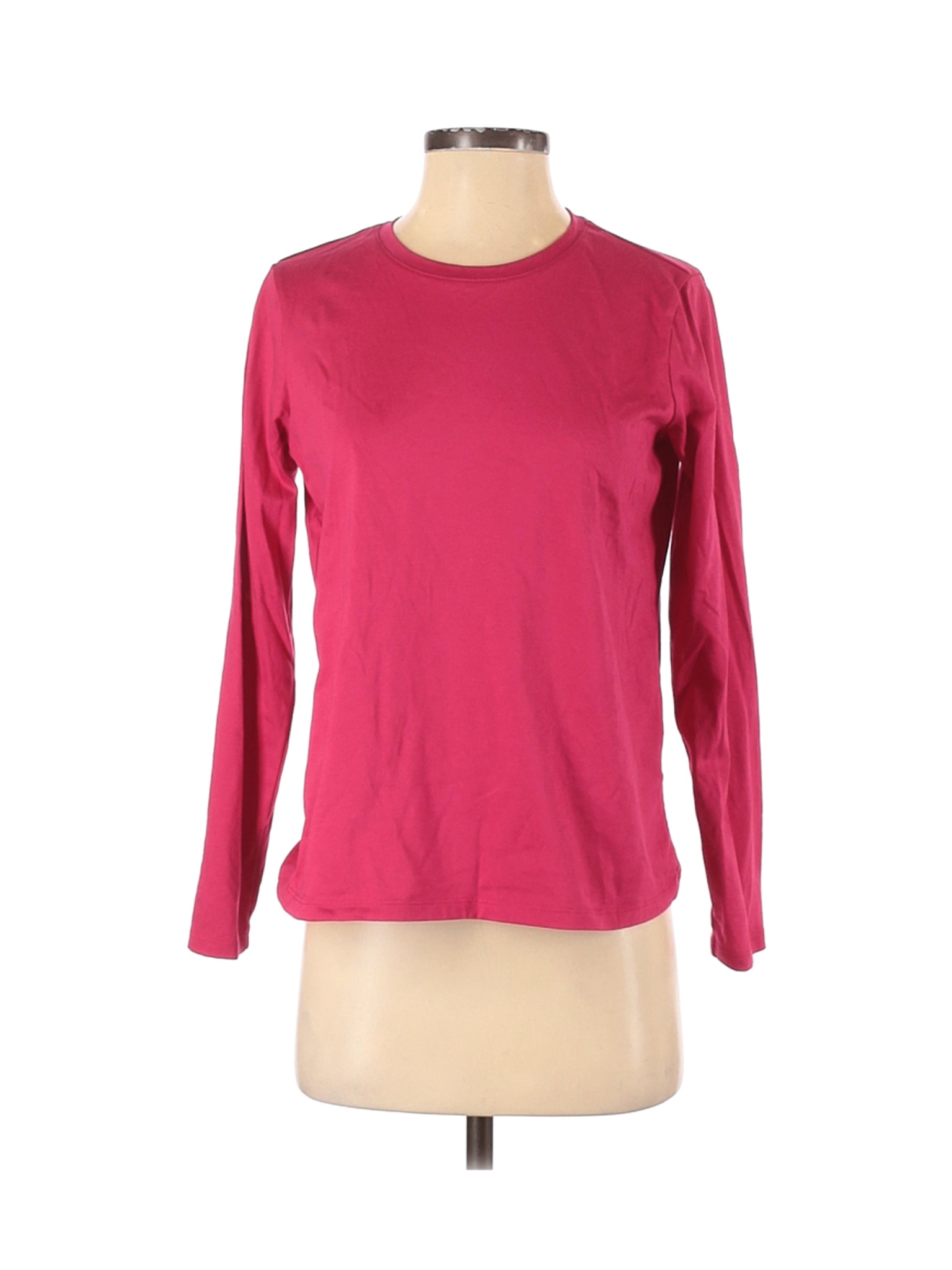Lands' End Women Pink Long Sleeve T-Shirt XS | eBay