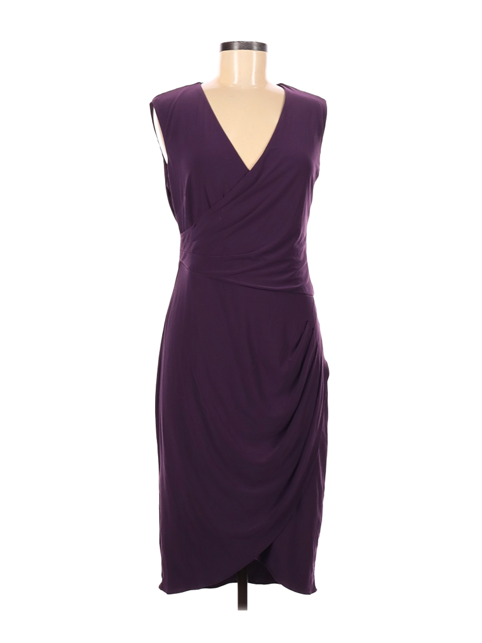 White House Black Market Women Purple Cocktail Dress 8 | eBay