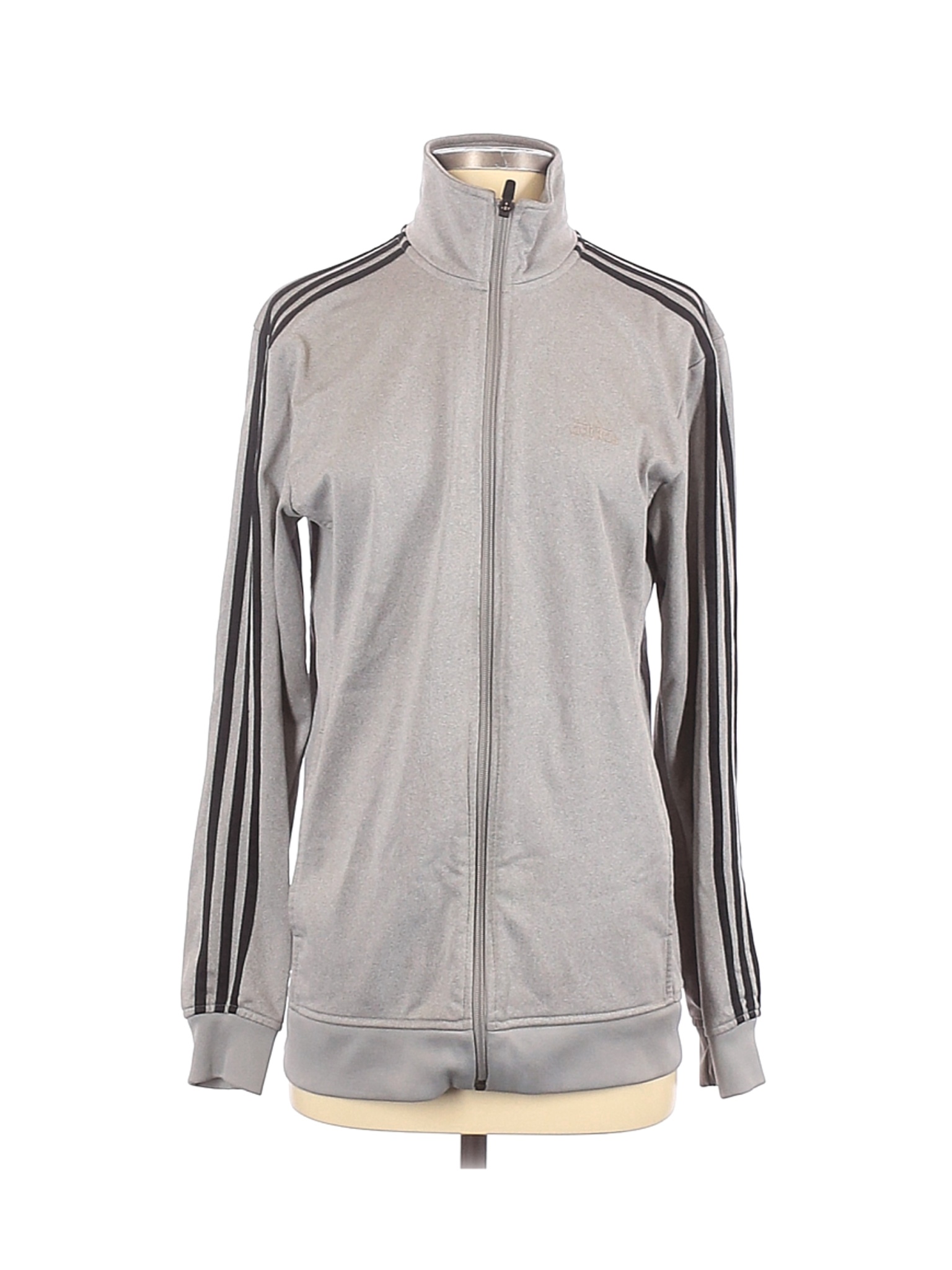 Adidas Women Gray Track Jacket S | eBay