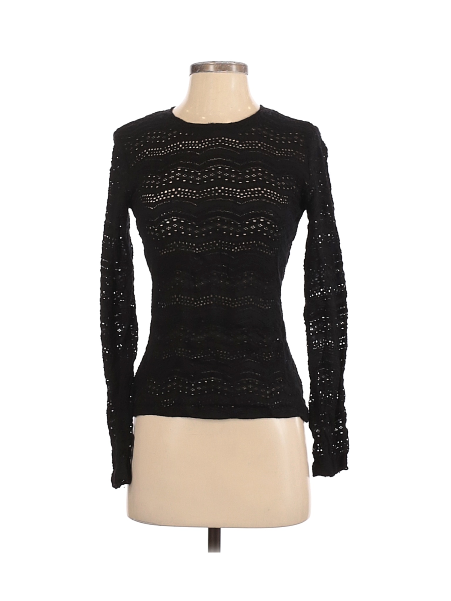 CATHERINE Catherine Malandrino Women Black Pullover Sweater S | eBay