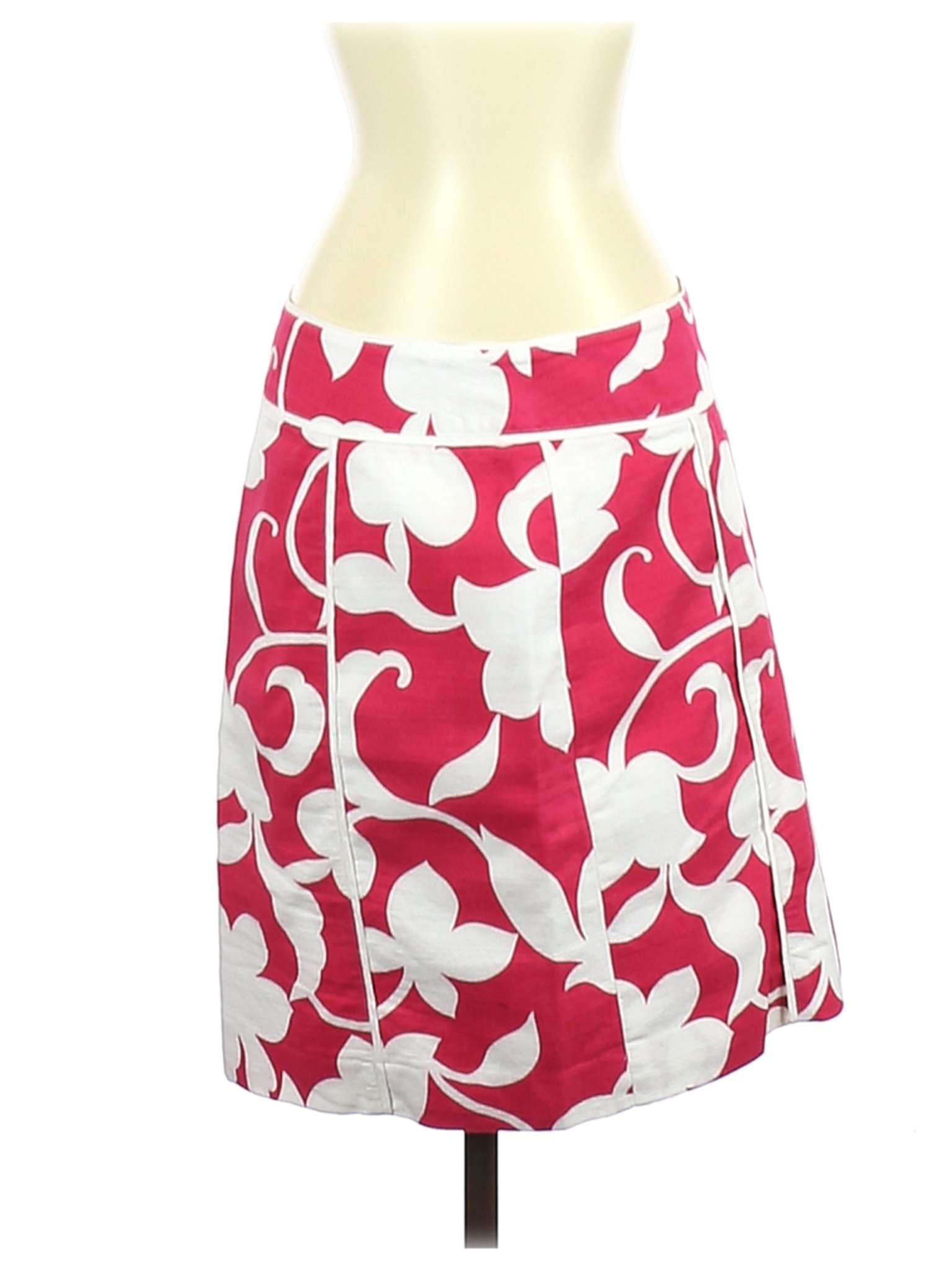 Ann Taylor Factory Women Red Casual Skirt 6 | eBay 