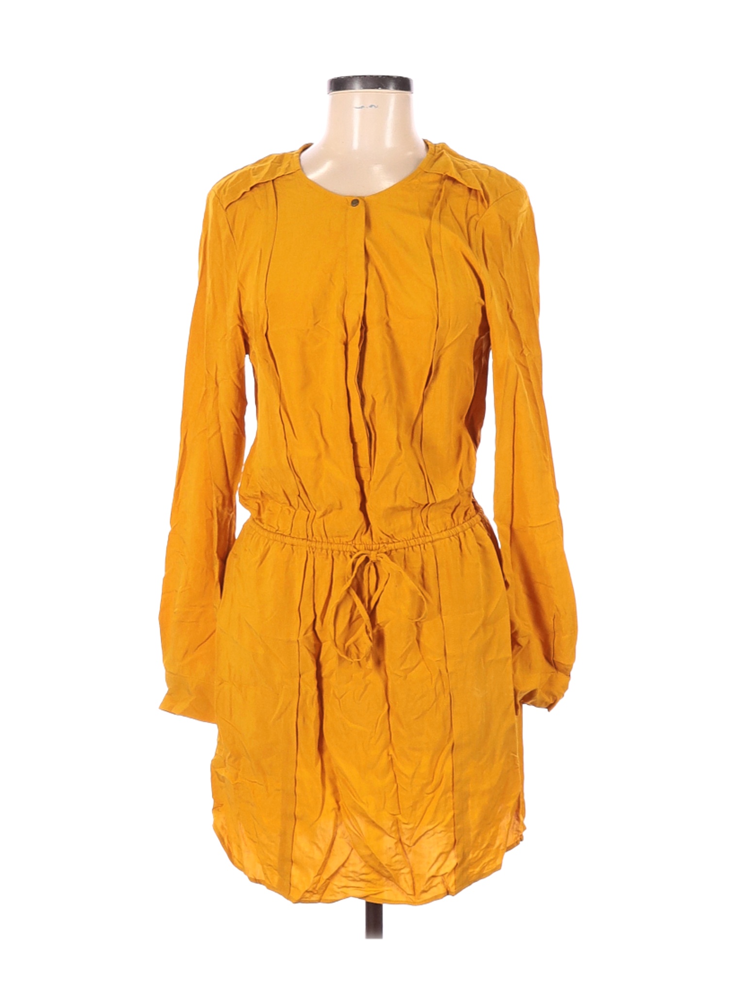 Banana Republic Women Yellow Casual Dress 6 | eBay