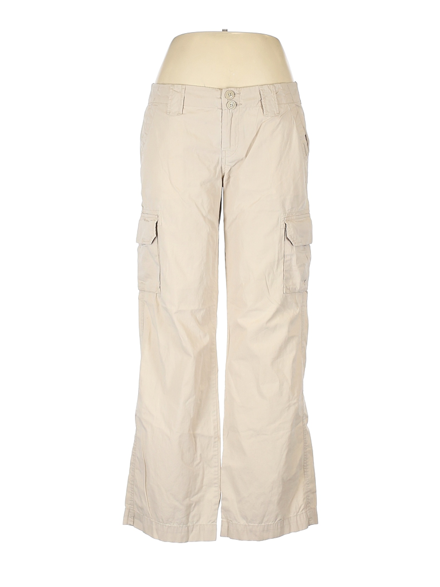 Lucky Brand Women Ivory Cargo Pants 14 | eBay