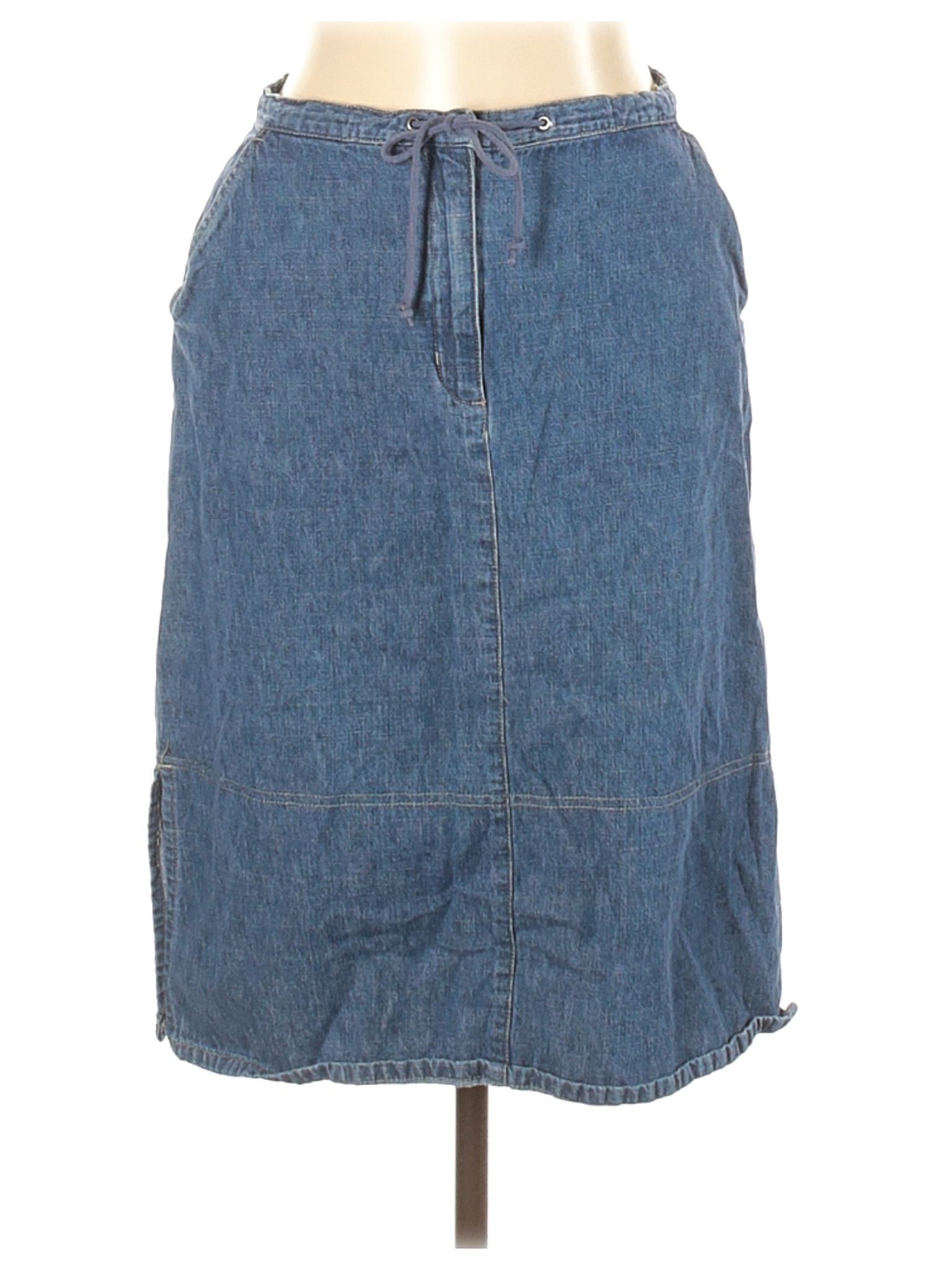 Faded Glory Women Blue Denim Skirt 10 | eBay