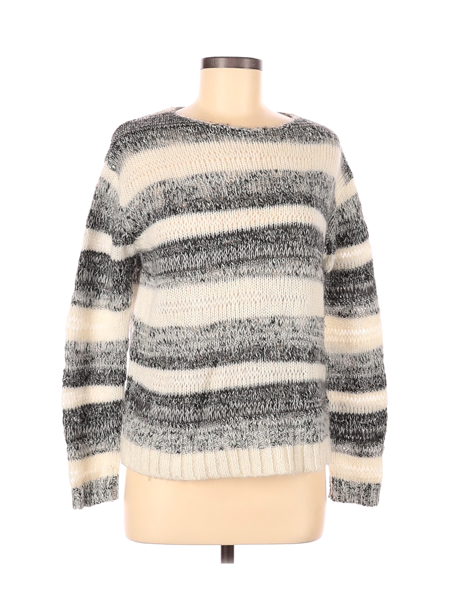 Cynthia Rowley TJX Women Gray Pullover Sweater S | eBay