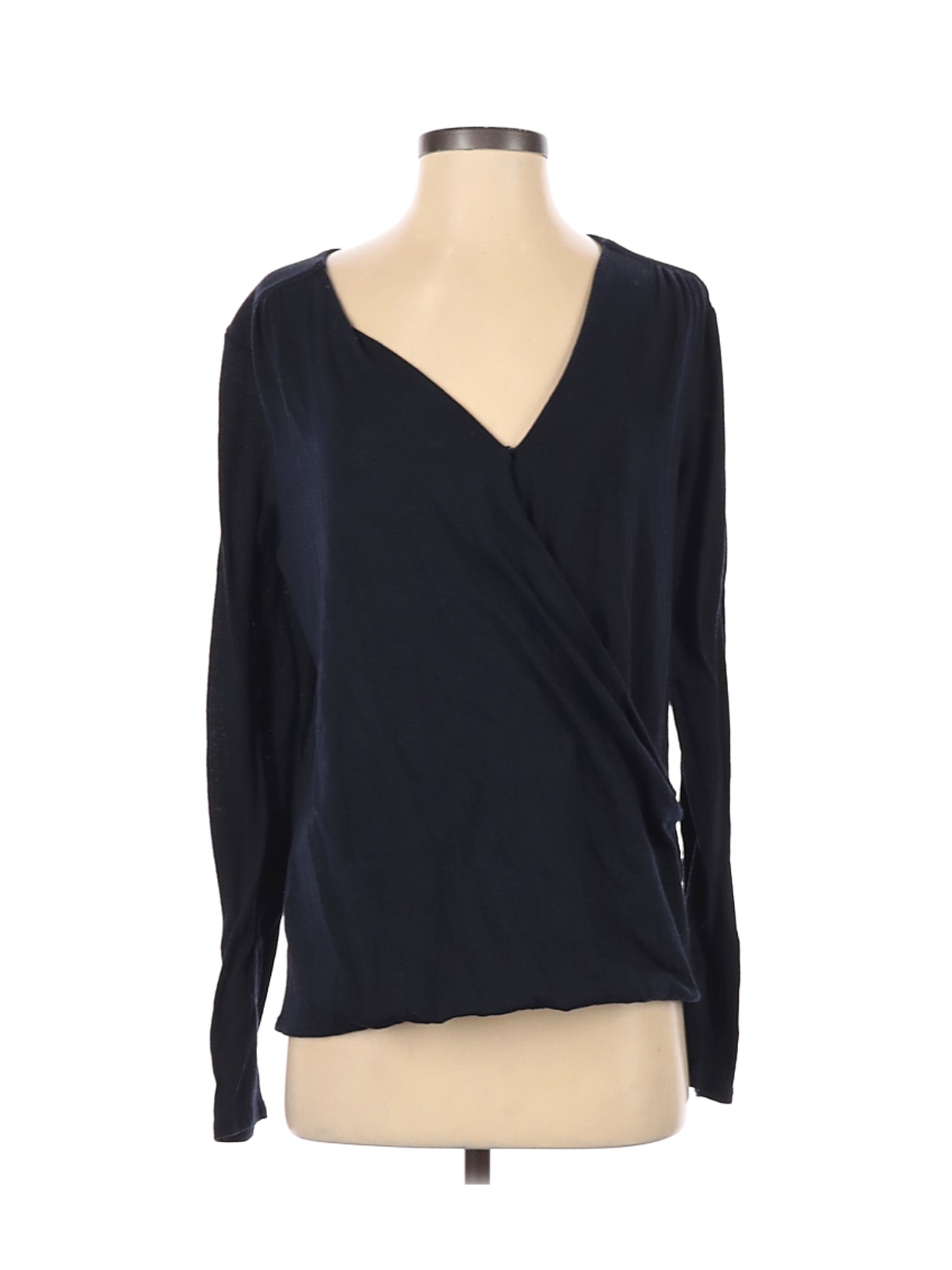 Banana Republic Women Black Long Sleeve Top S | eBay